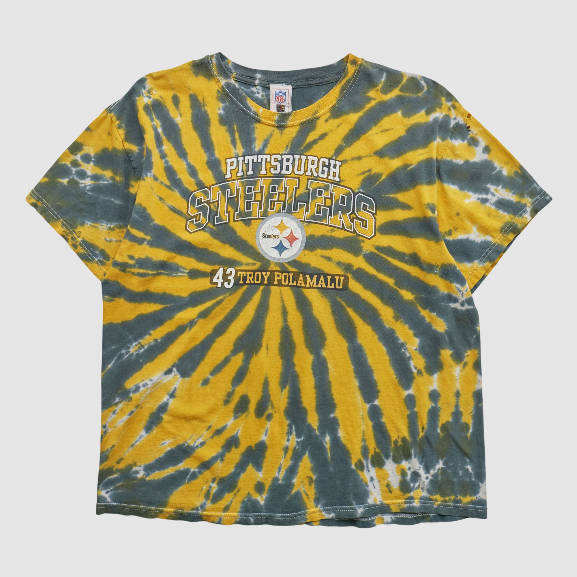 Pittsburgh Steelers NFL 2000s T-shirt - Yellow - M