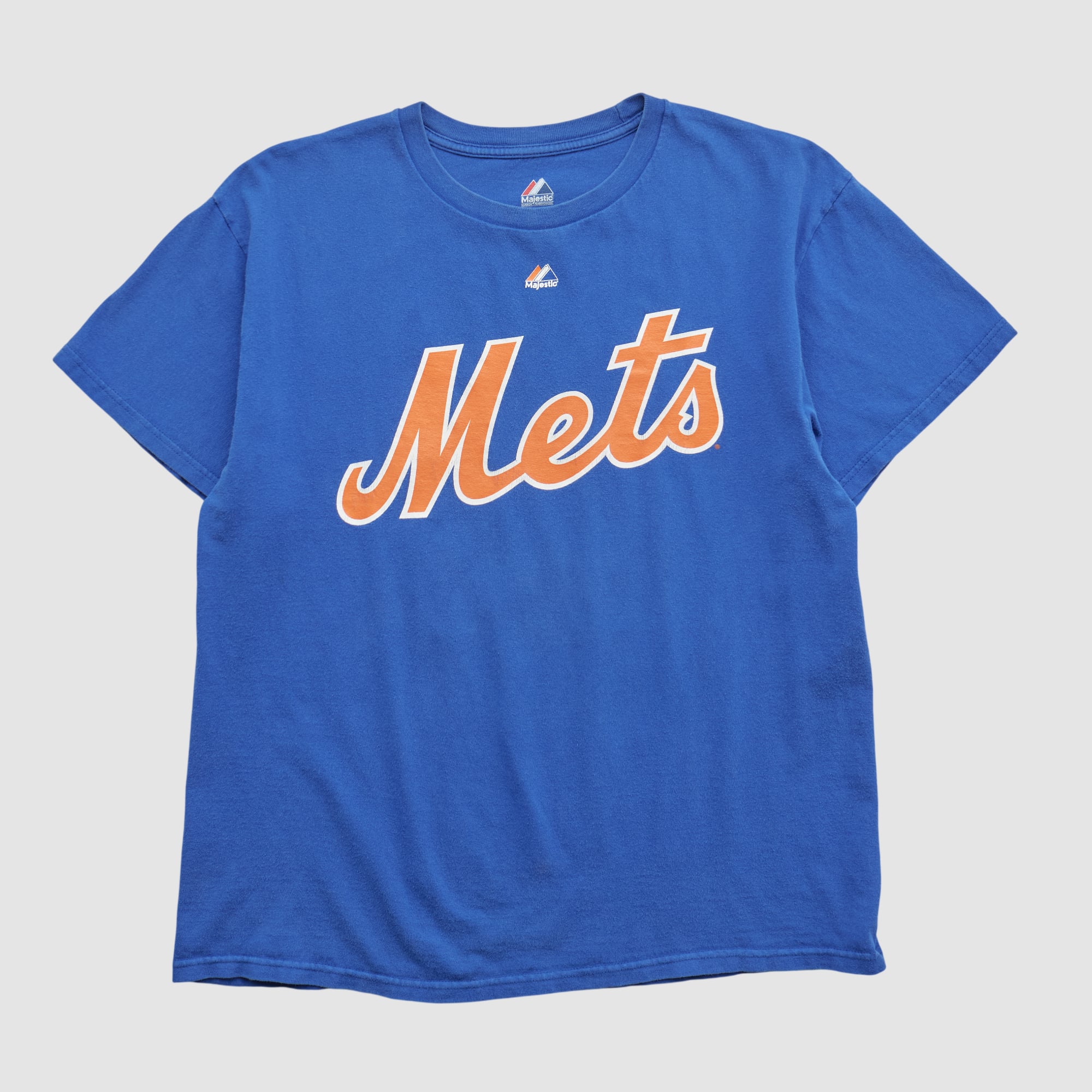 New York Mets Majestic 2000s T-shirt - Blue - S