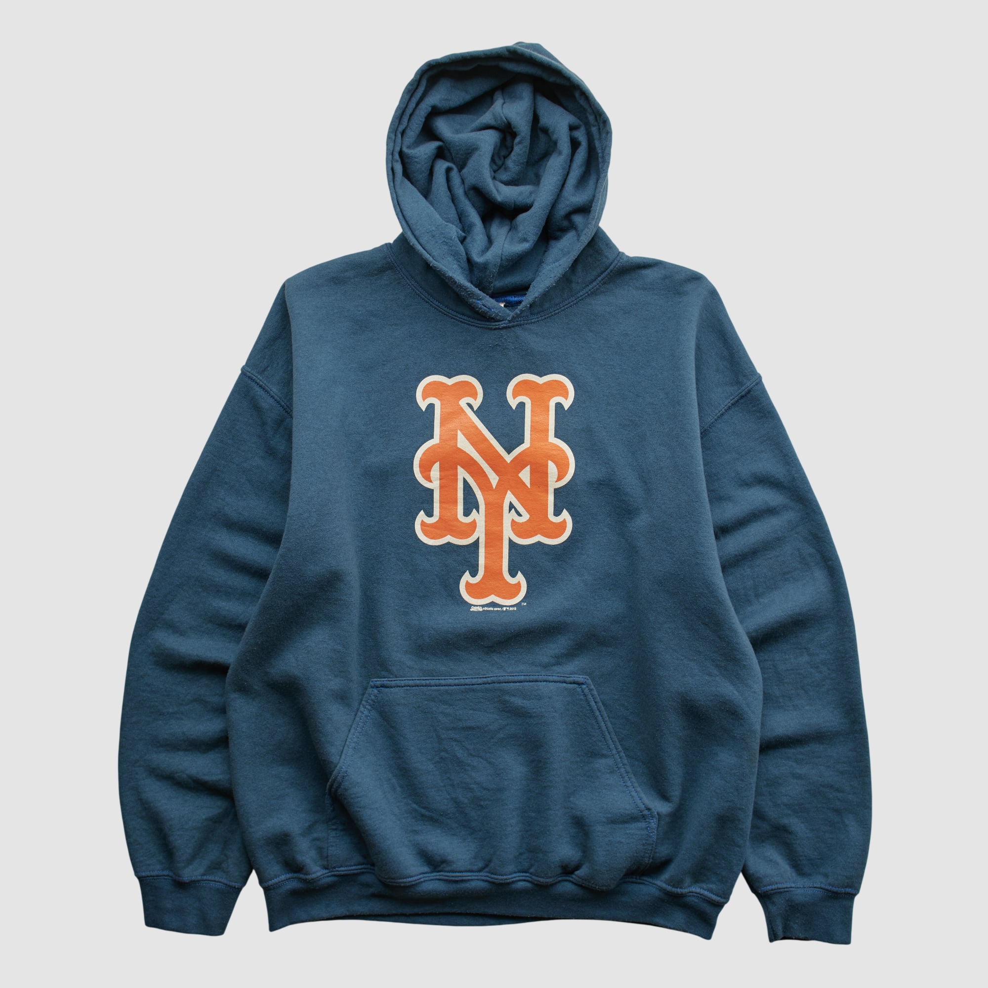 New York Mets Gildan 2015 Hooded Pullover Sweatshirt - Navy - S