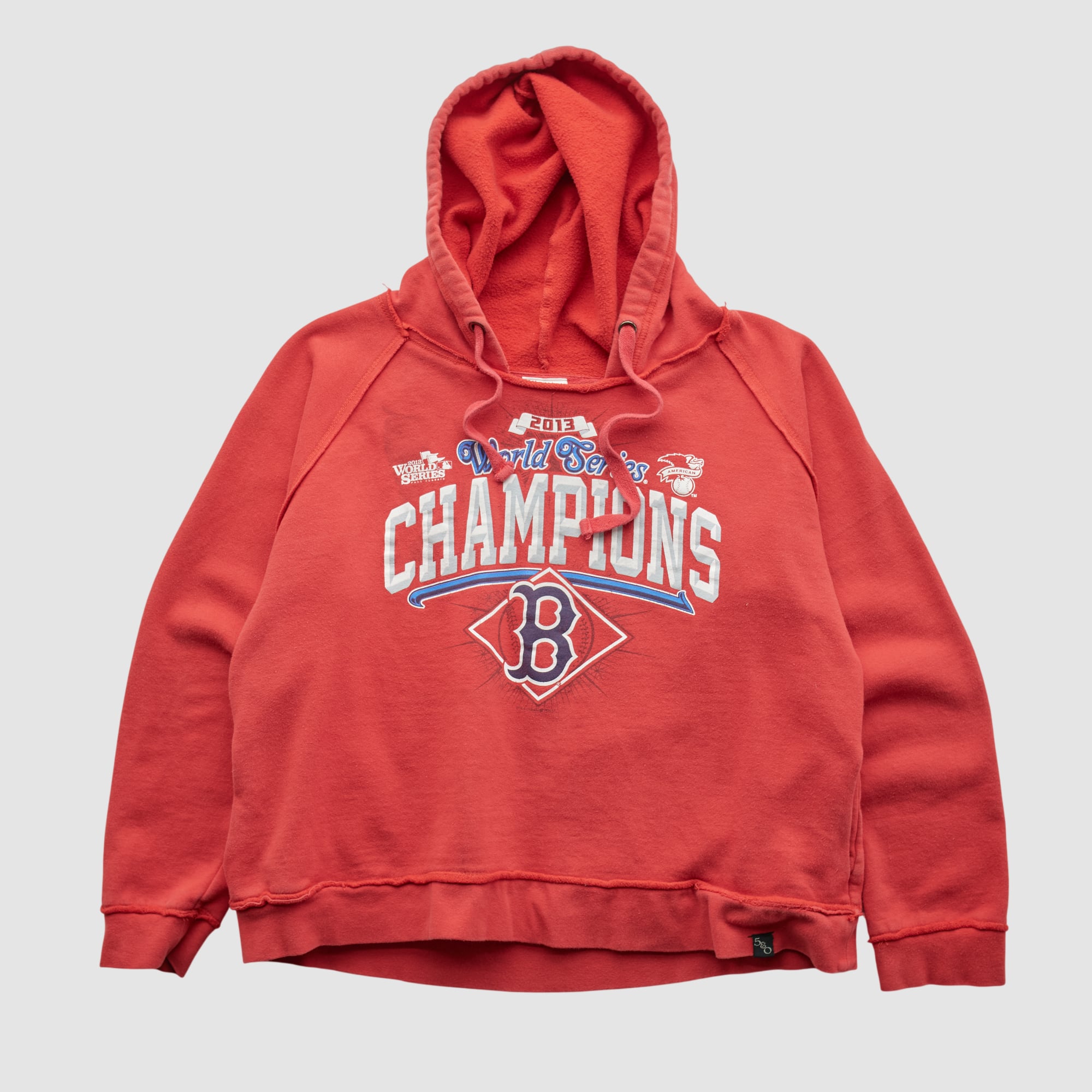 Boston Red Sox MLB Genuine Merchandise 2013 Hooded Pullover Sweatshirt - Red - XXS