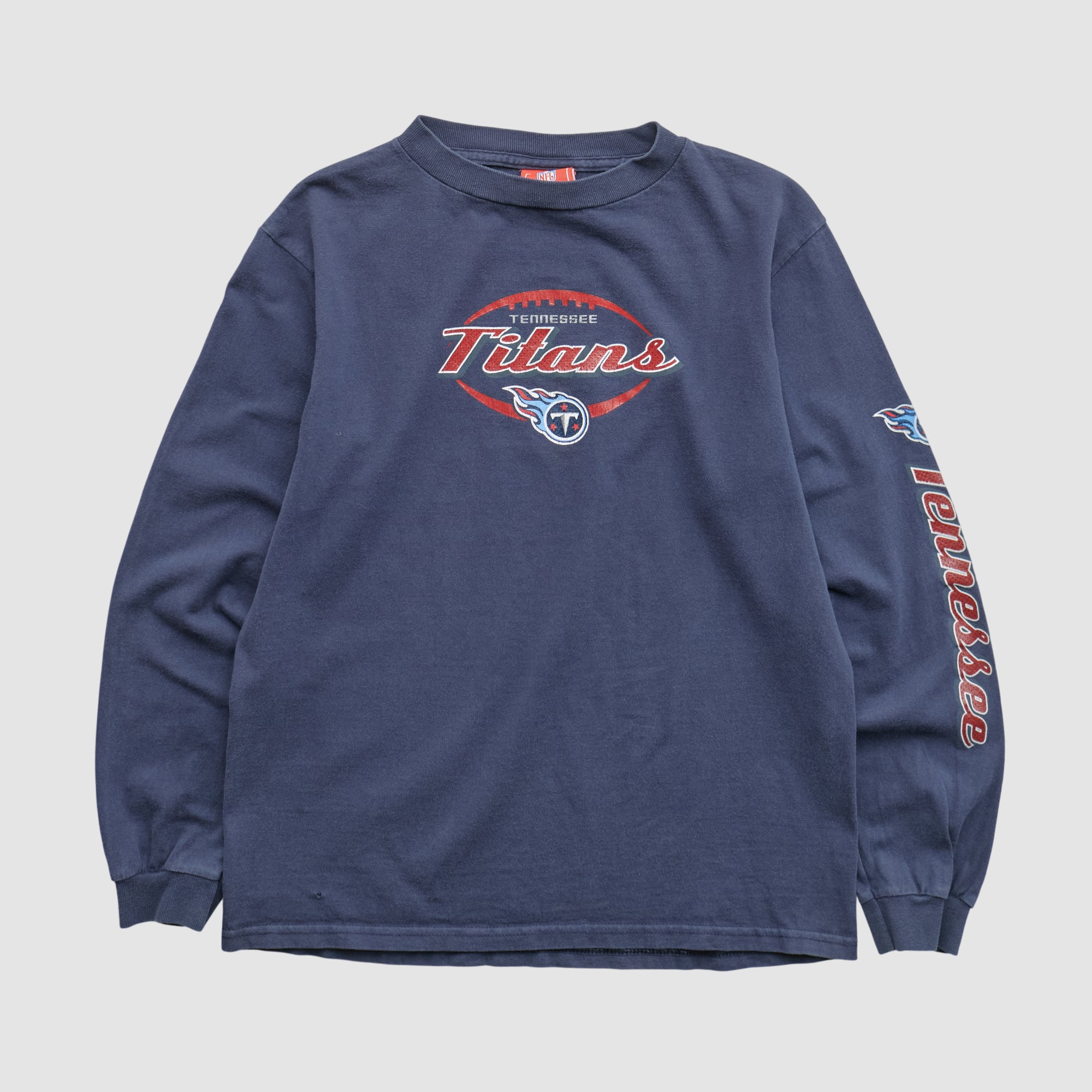 Tennessee Titans NFL 2000s Long Sleeve T-shirt - Navy - XS