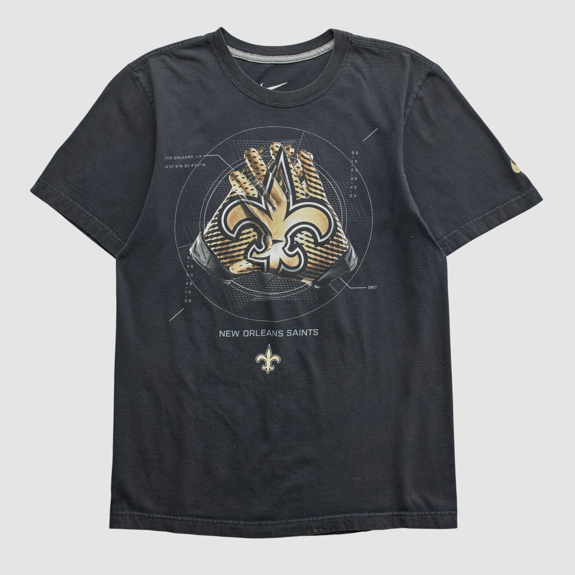 New Orleans Saints Nike 2010s T-shirt - Black - S