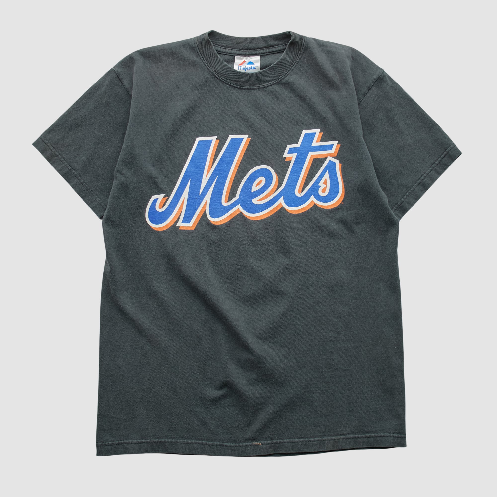 New York Mets Majestic 2000s T-shirt - Black - XS