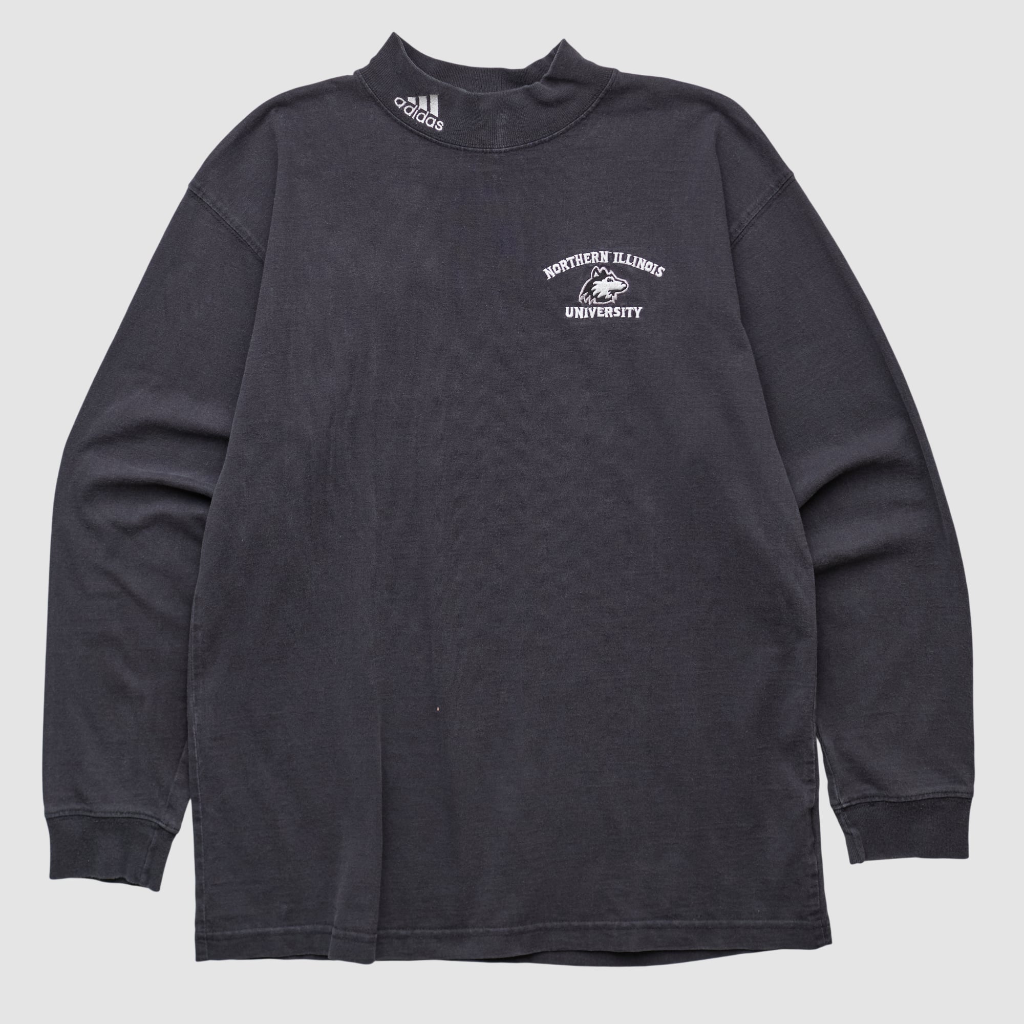 Northern Illinois Huskies Adidas 2000s Pullover Sweatshirt - Black - S
