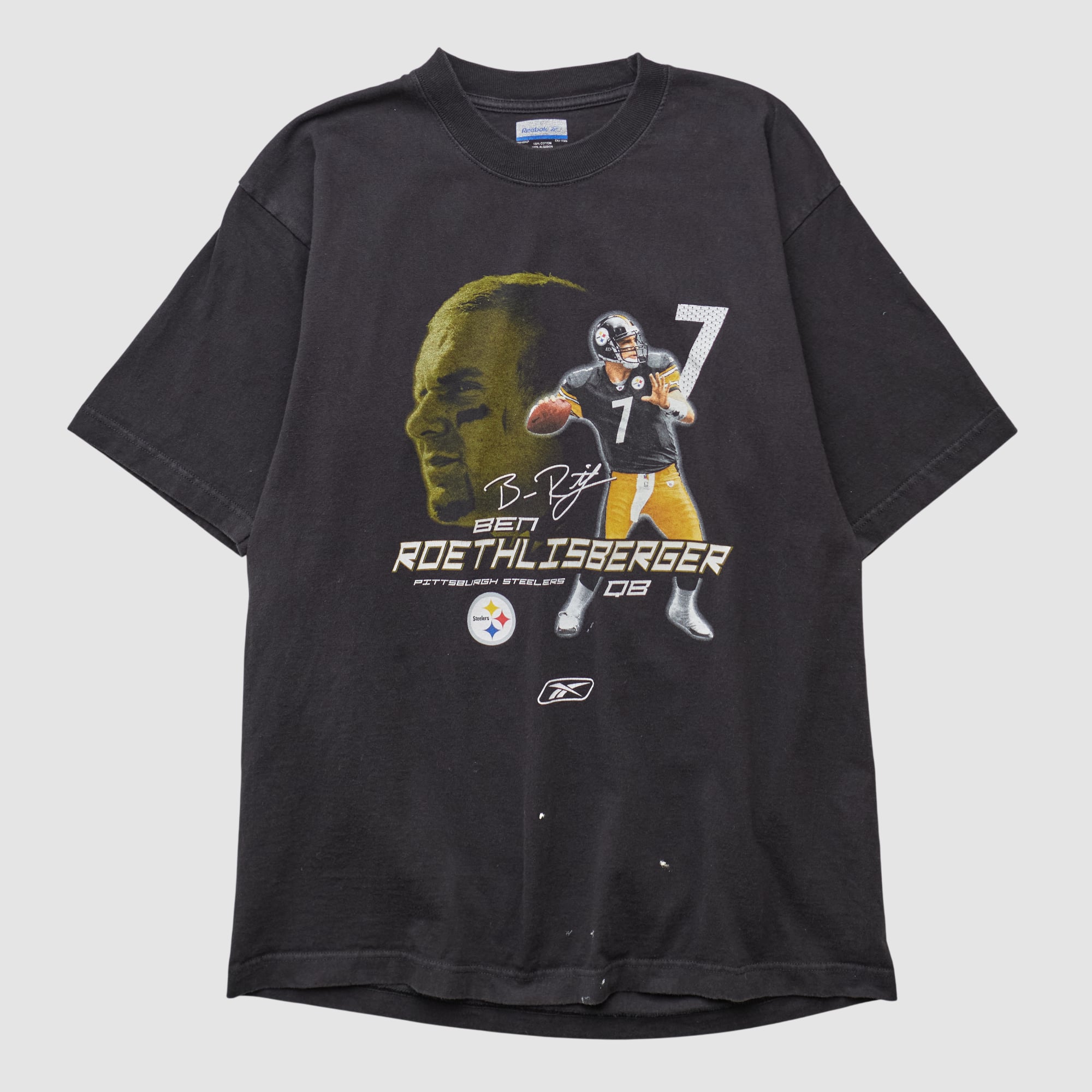 Pittsburgh Steelers Reebok 2008 T-shirt - Charcoal - M