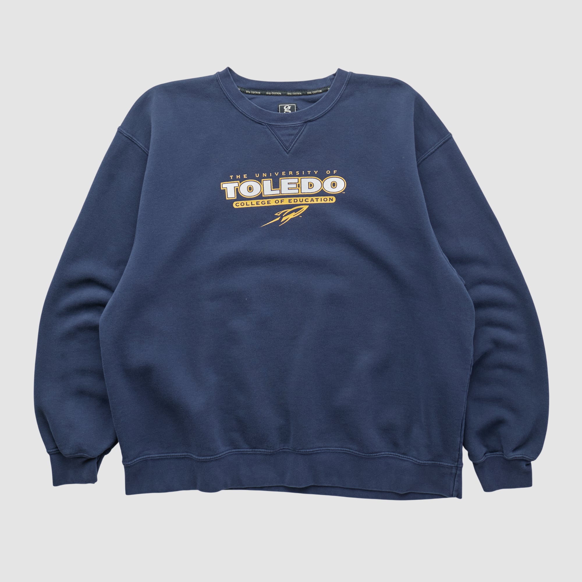 Toledo Rockets Gear For Sports 2000s Pullover Sweatshirt - Navy - L