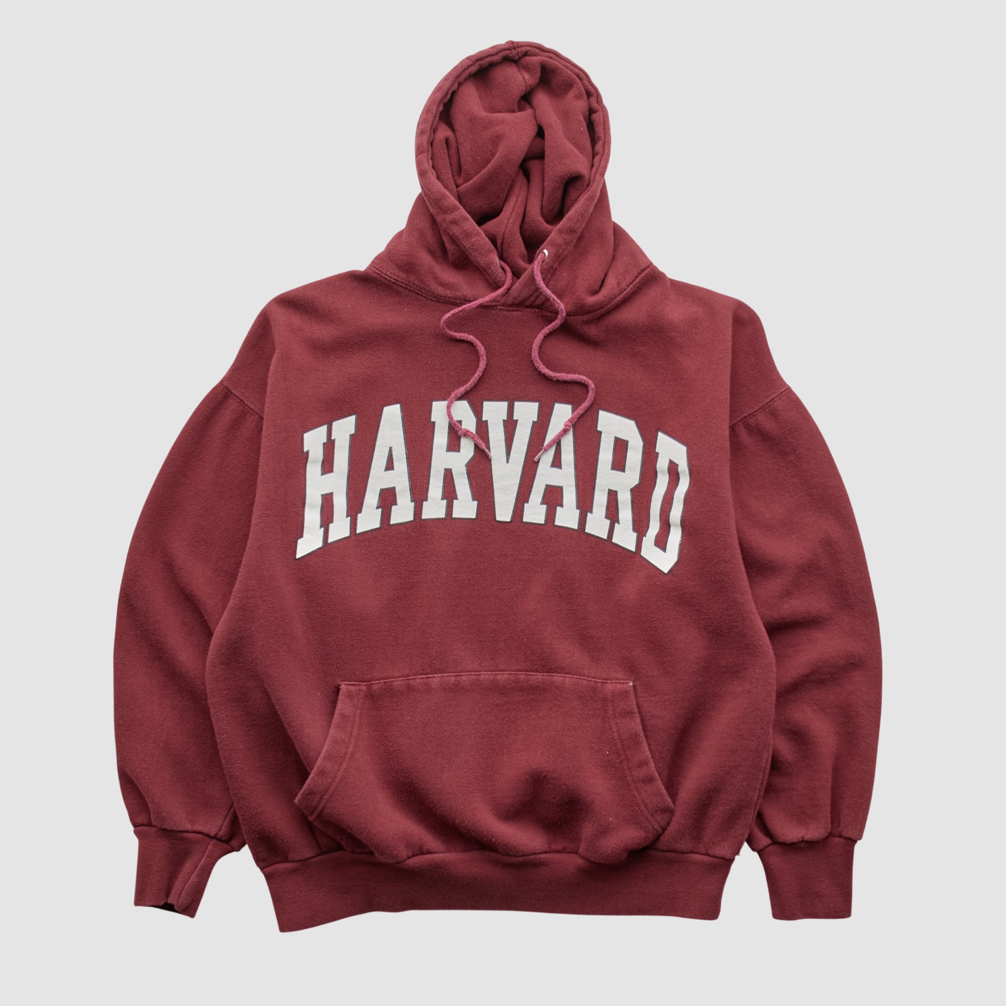 Harvard Crimson Authentic Life Apparel 2010s Hooded Pullover Sweatshirt - Maroon - XS