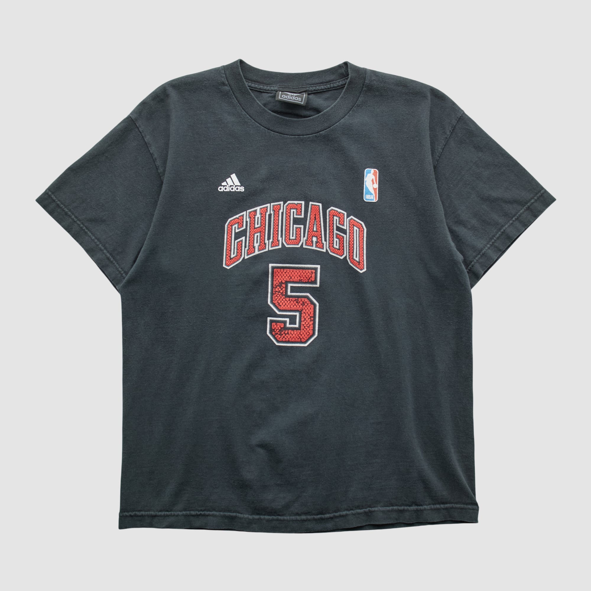 Chicago Bulls Adidas 2010s T-shirt - Black - S