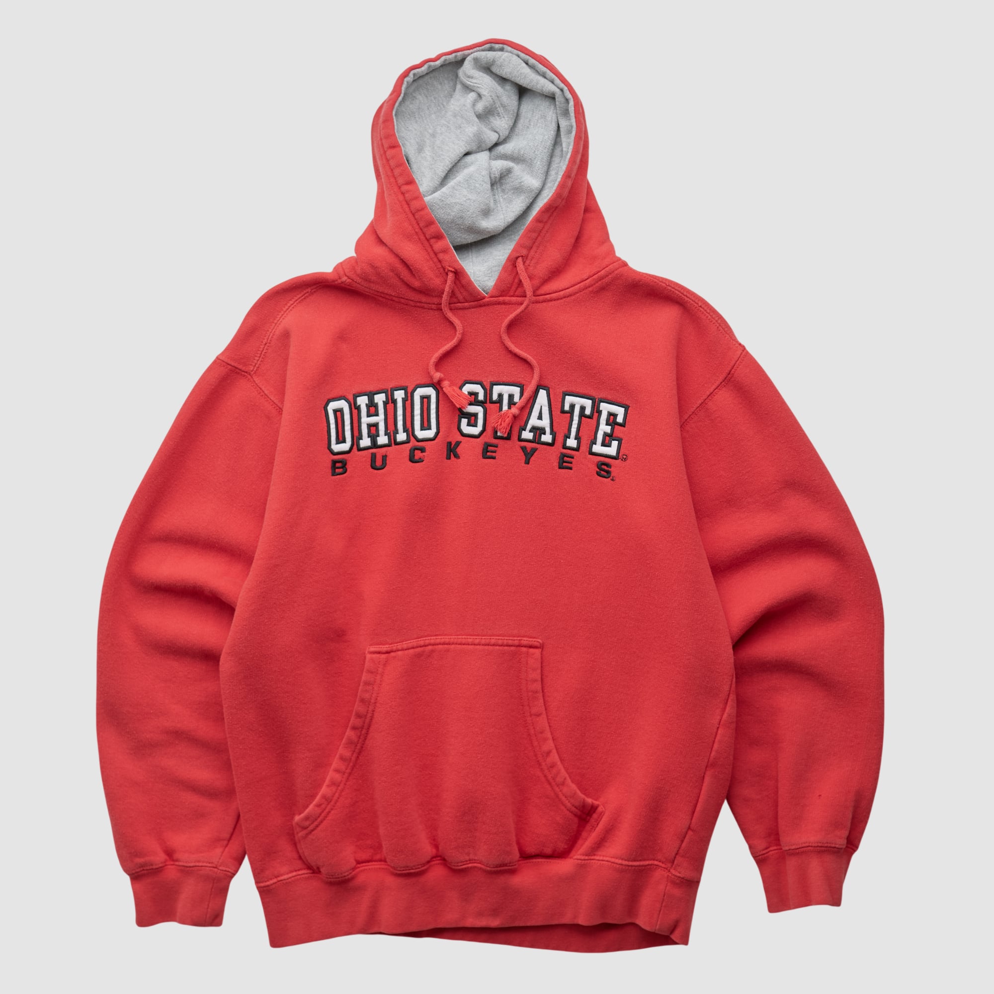 Ohio State Buckeyes Pro Edge 2010s Hooded Pullover Sweatshirt - Red - XS