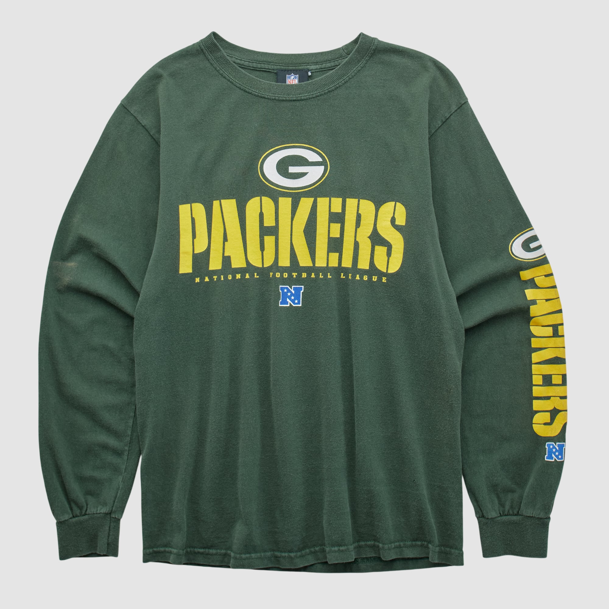 Green Bay Packers NFL 2010s Long Sleeve T-shirt - Green - XS