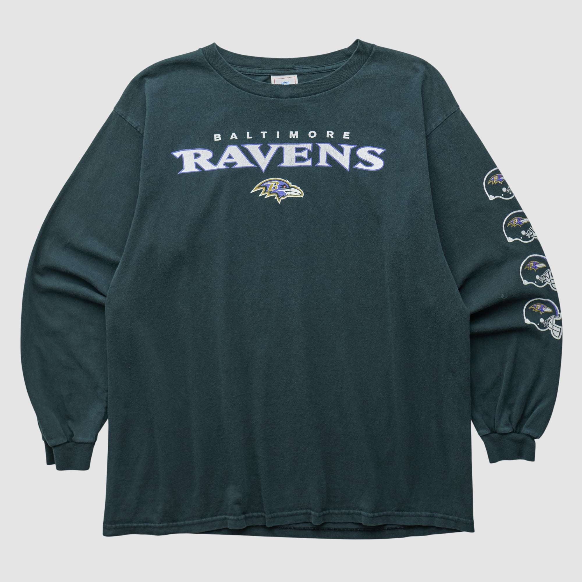 Baltimore Ravens NFL 2000s Long Sleeve T-shirt - Black - M