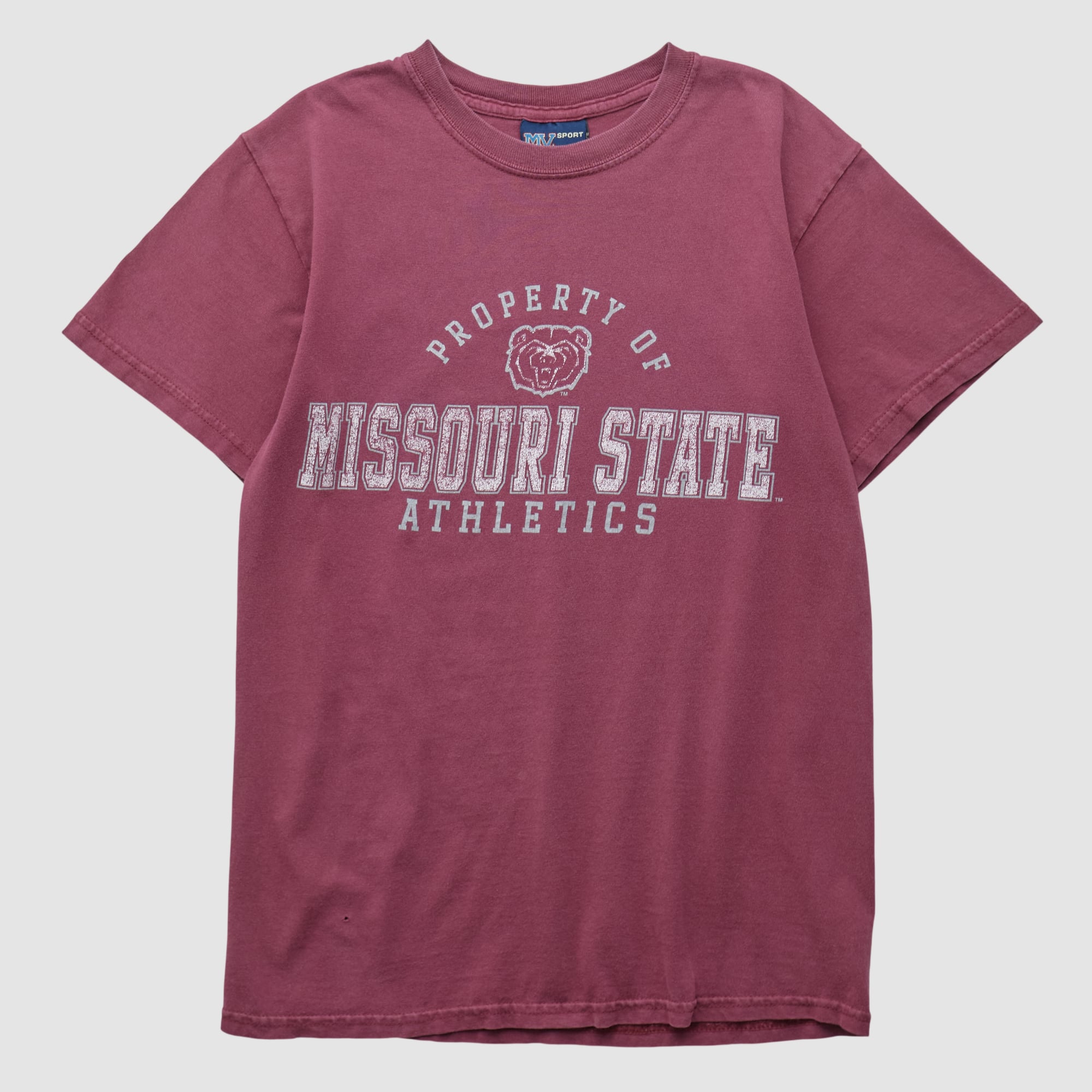 Missouri State University Bears MV Sport 2000s T-shirt - Maroon - XS