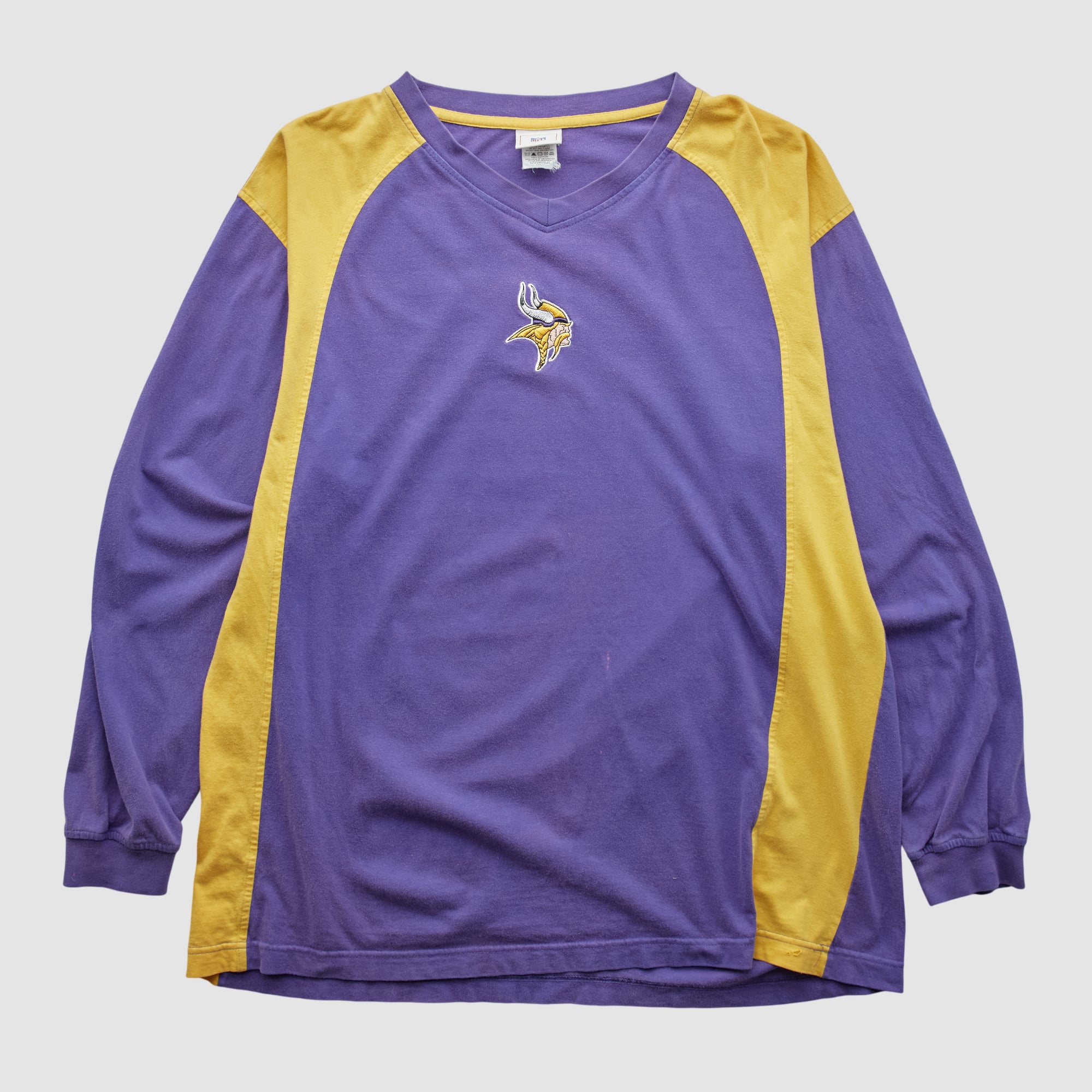 Minnesota Vikings NFL 2000s Long Sleeve T-shirt - Purple - 2XL