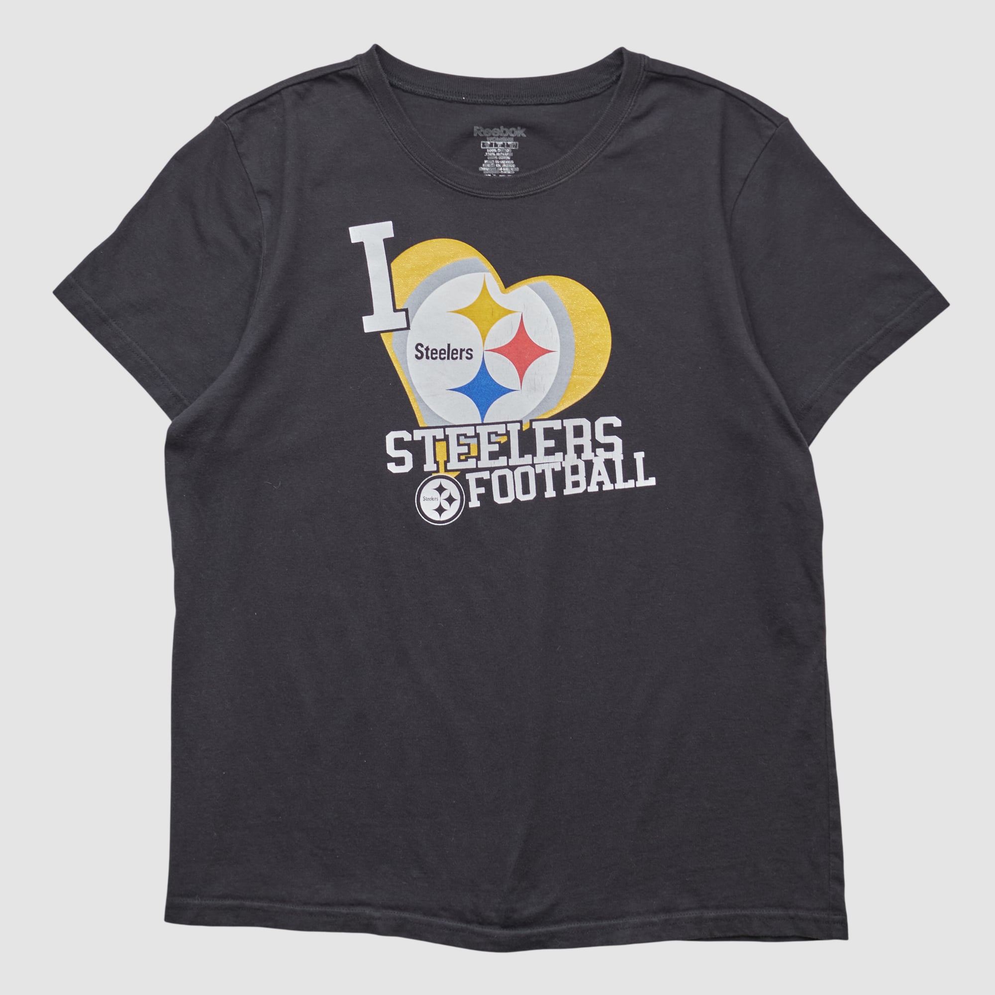 Pittsburgh Steelers Reebok 2000s T-shirt - Black - M