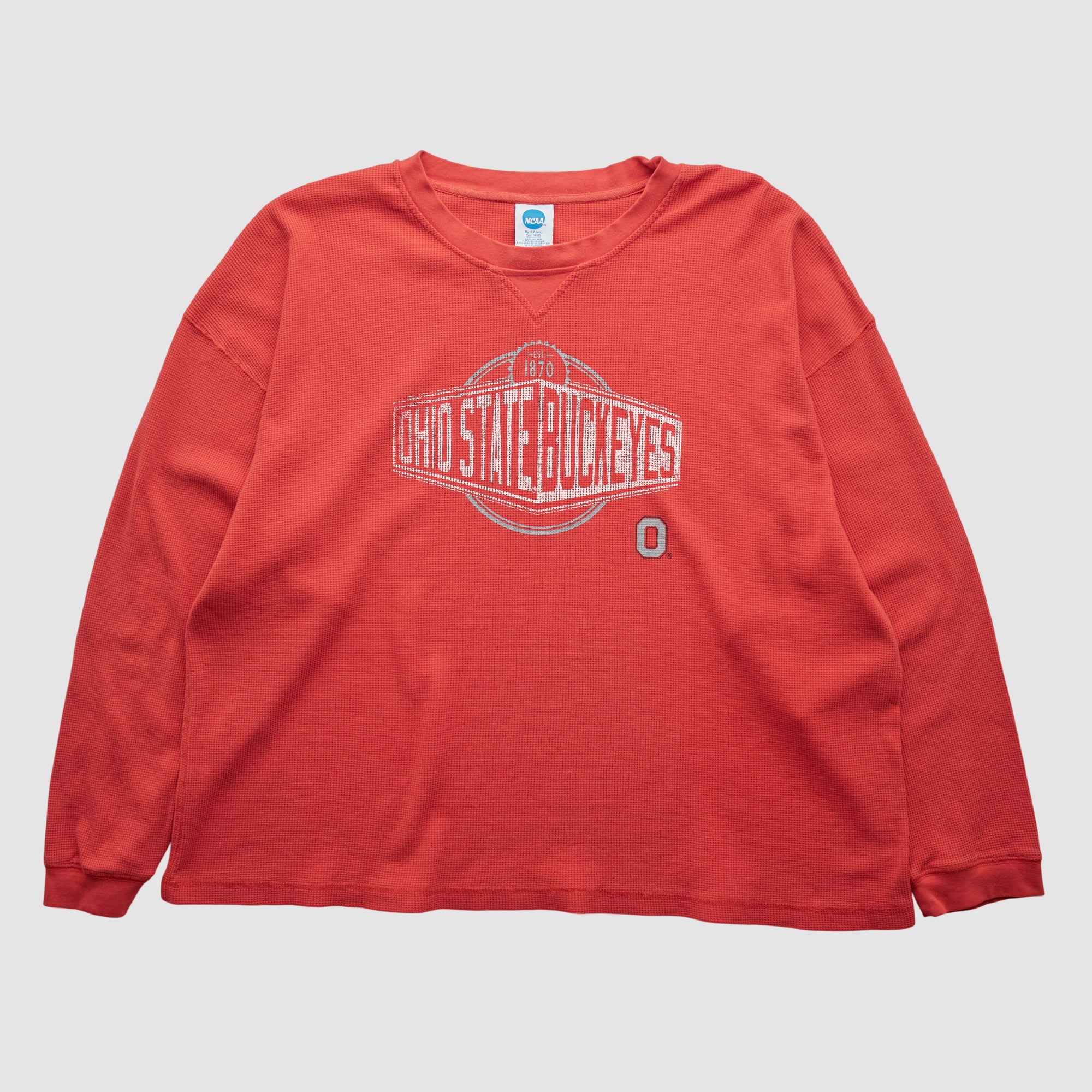 Ohio State Buckeyes NCAA 2010s Long Sleeve Top - Red - 3XL