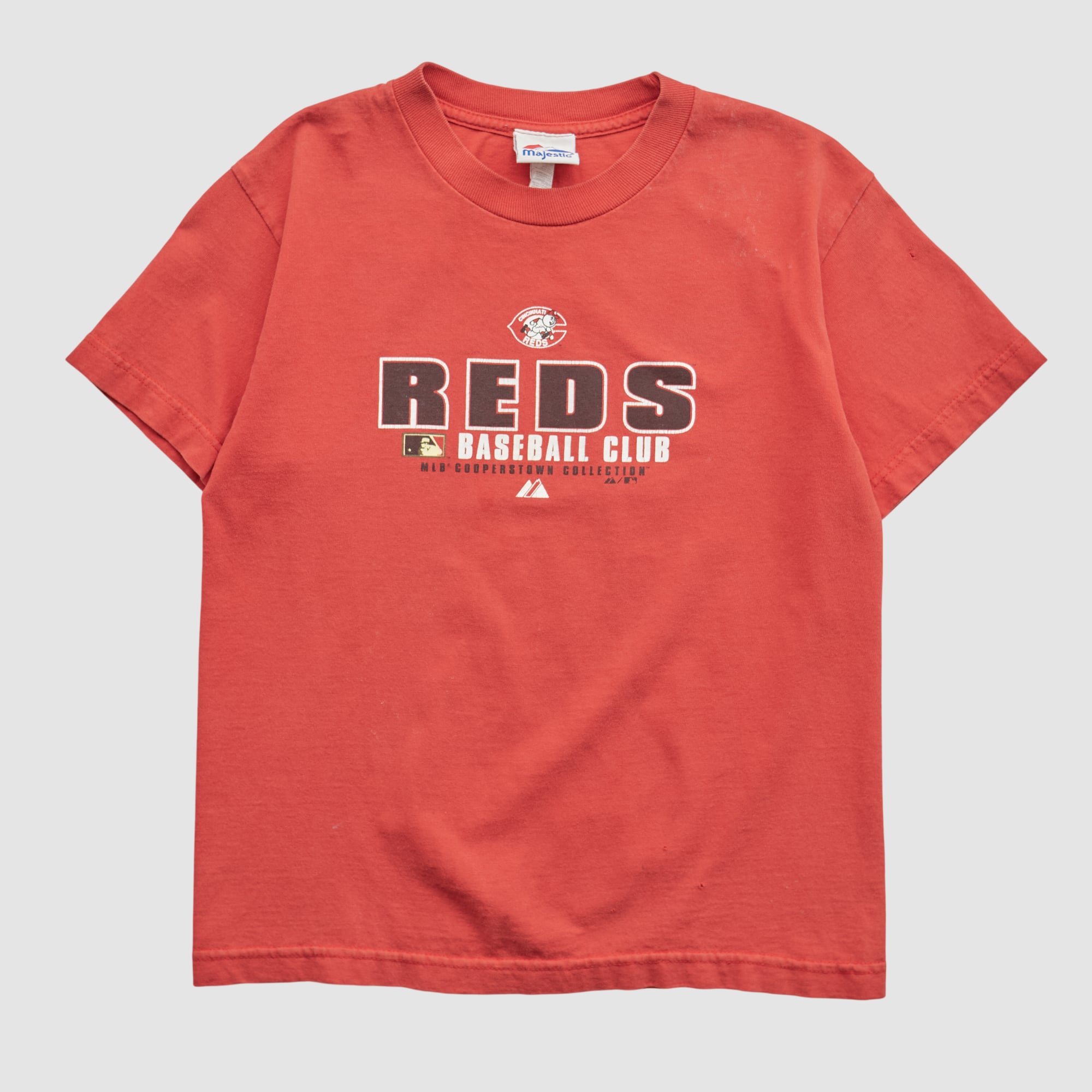 Cincinnati Reds Majestic 2000s T-shirt - Red - XS