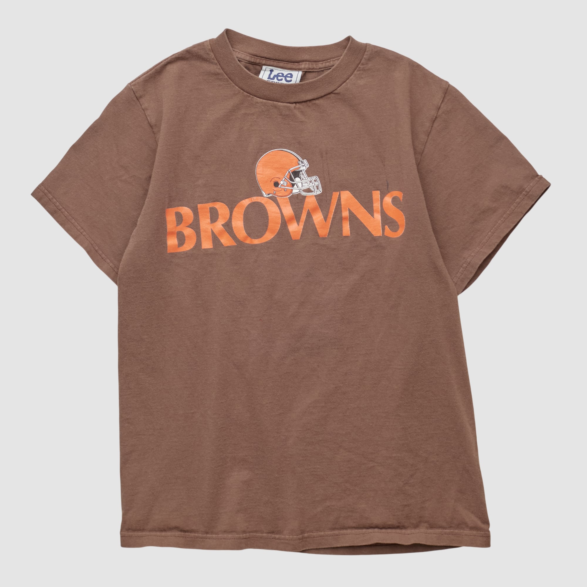 Cleveland Browns Lee Apparel 90s T-shirt - Brown - XS