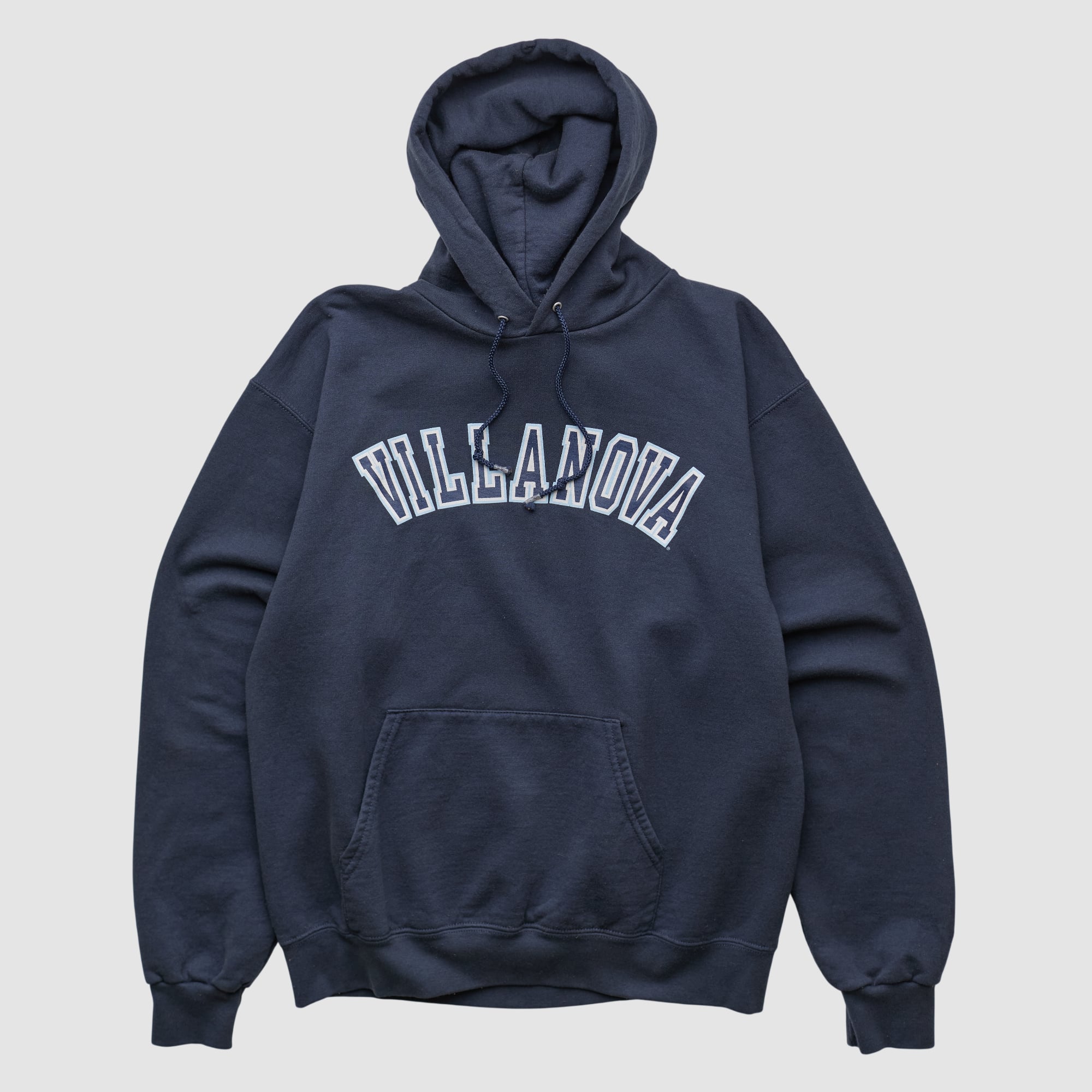 Villanova Wildcats Champion 2000s Hooded Pullover Sweatshirt - Navy - XS
