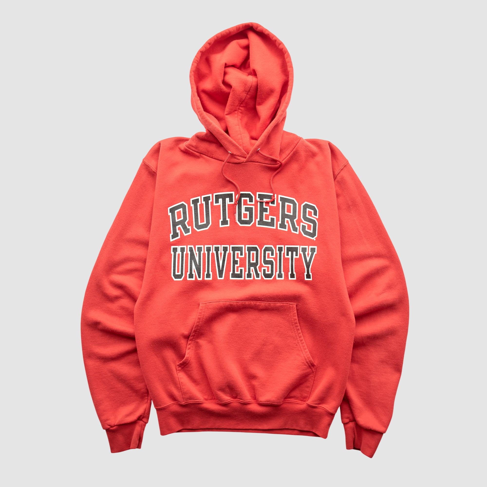 Rutgers Scarlet Knights Champion 2000s Hooded Pullover Sweatshirt - Red - XS