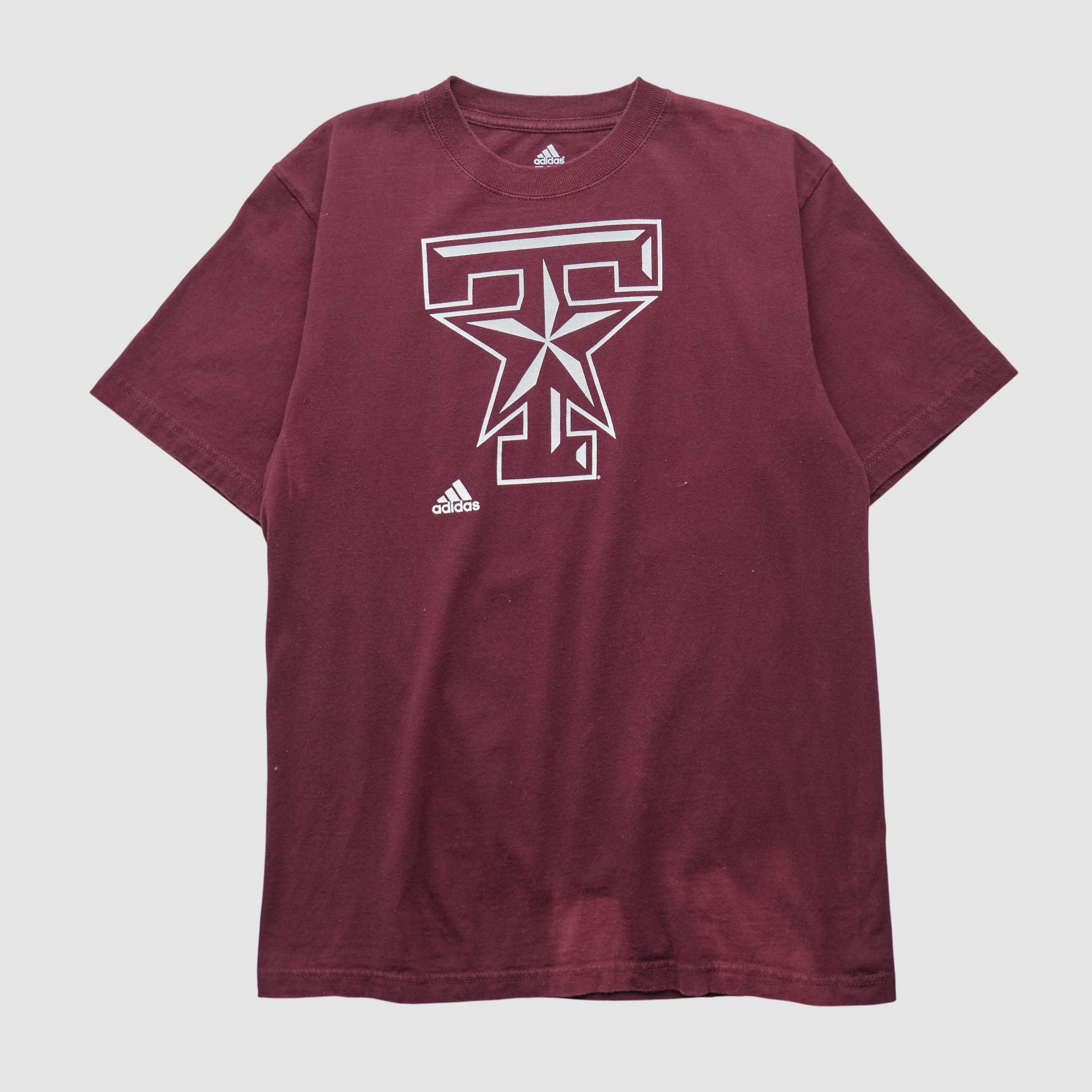 Texas A&M Aggies Adidas 2010s T-shirt - Maroon - S