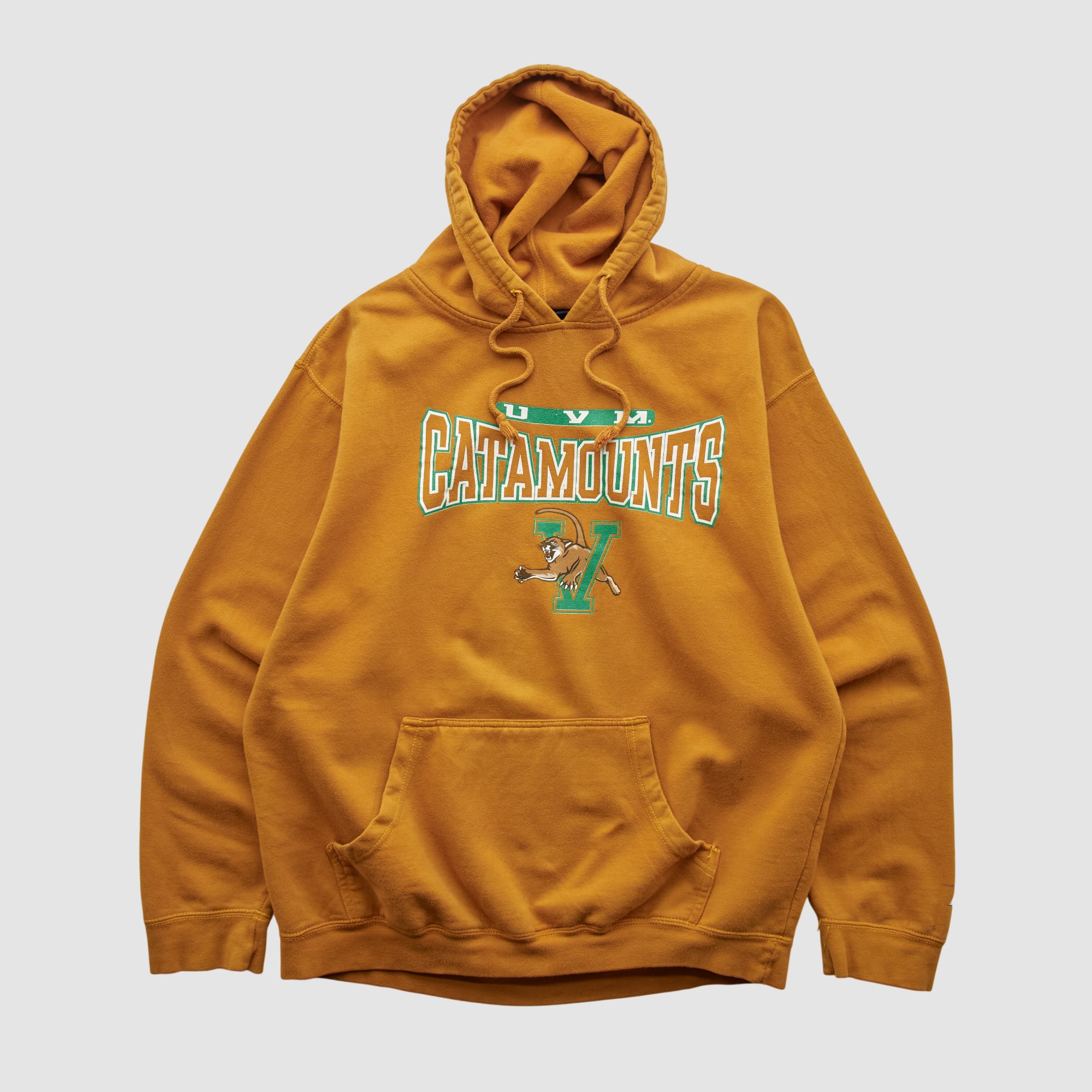 Vermont Catamounts Pro Player 2000s Hooded Pullover Sweatshirt - Clay - XS