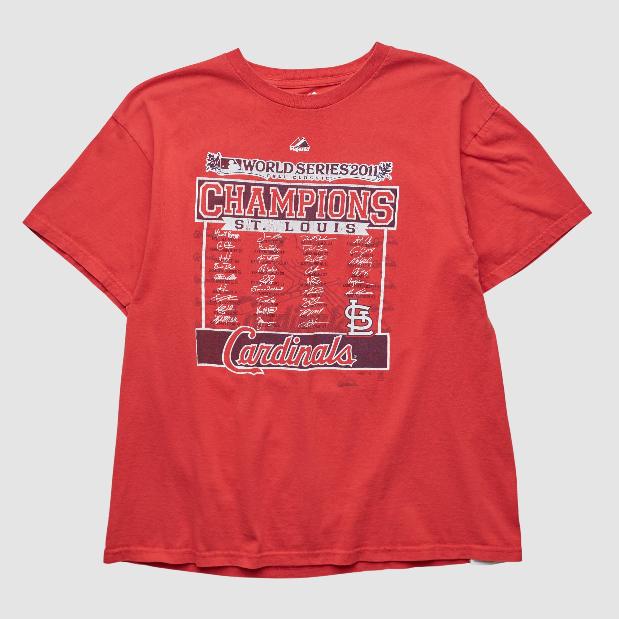St. Louis Cardinals Majestic 2011 T-shirt - Red - S