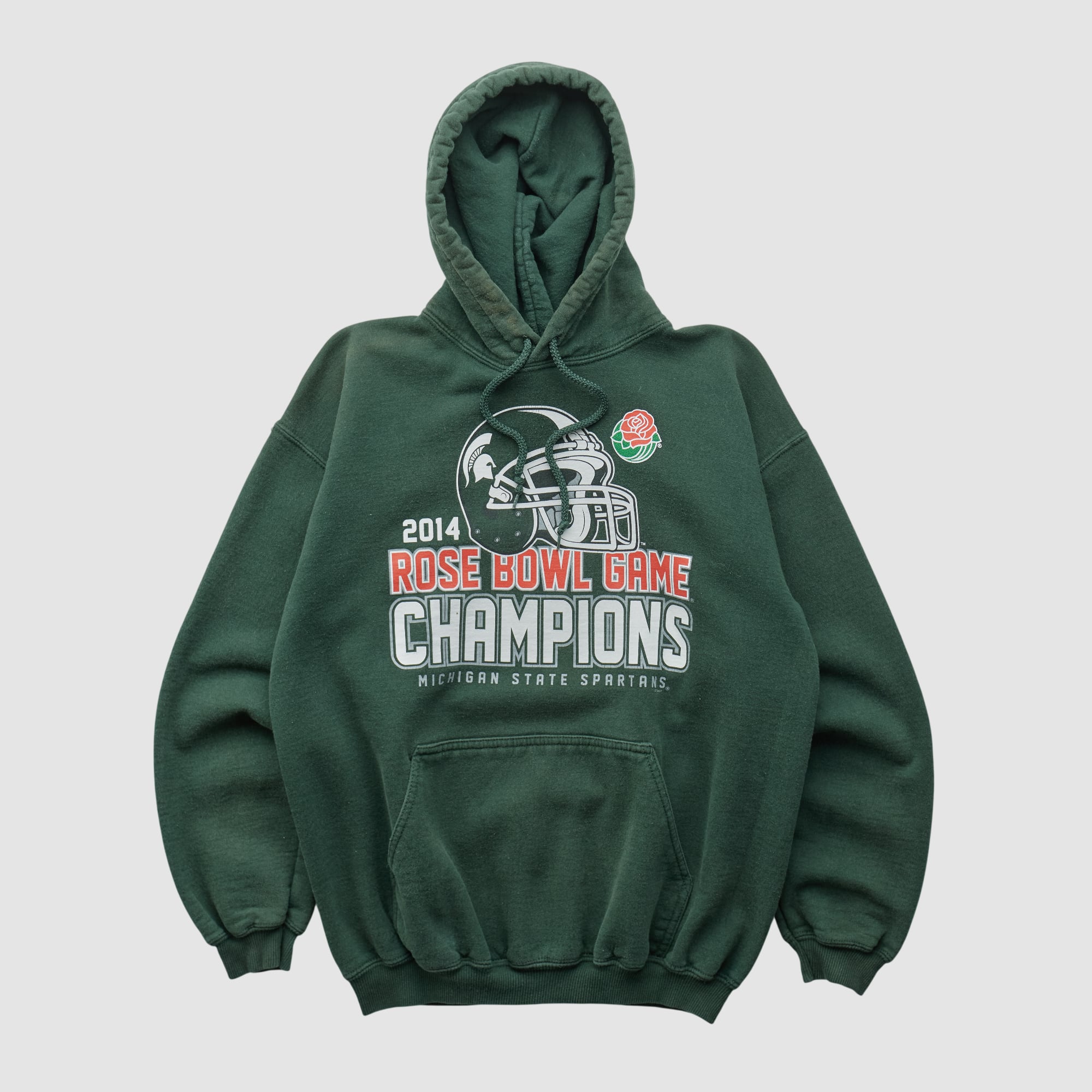 Michigan State Spartans Gildan 2014 Hooded Pullover Sweatshirt - Green - XS