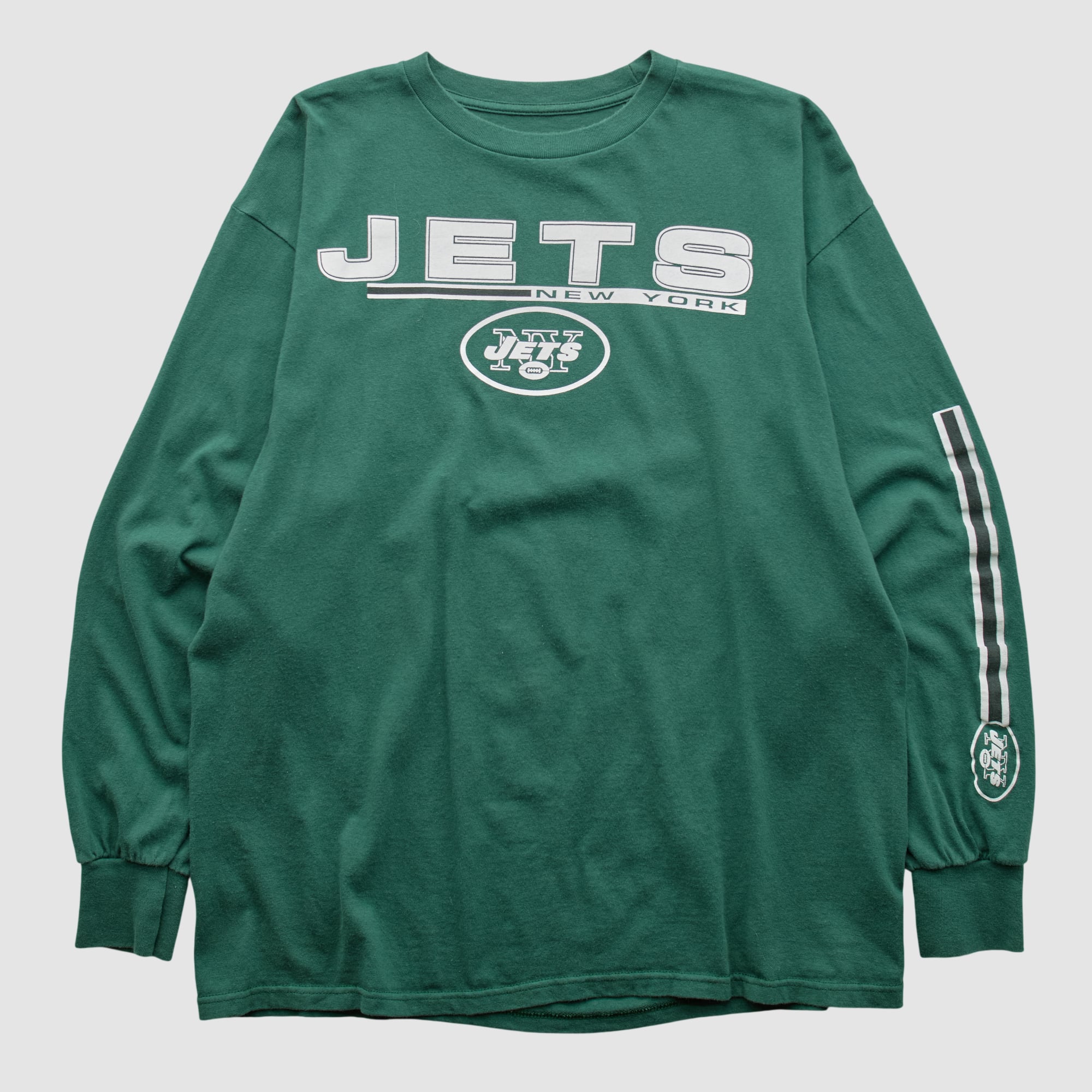 New York Jets Majestic 2010s Long Sleeve T-shirt - Green - M