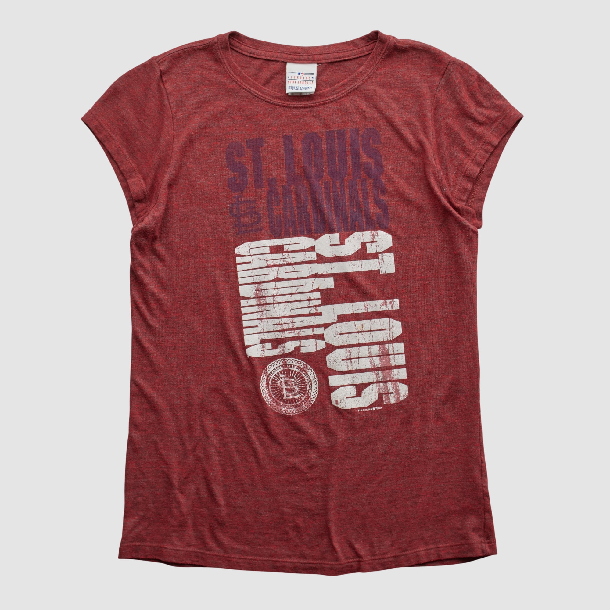 St. Louis Cardinals Genuine Merchandise 2010s T-shirt - Maroon - M