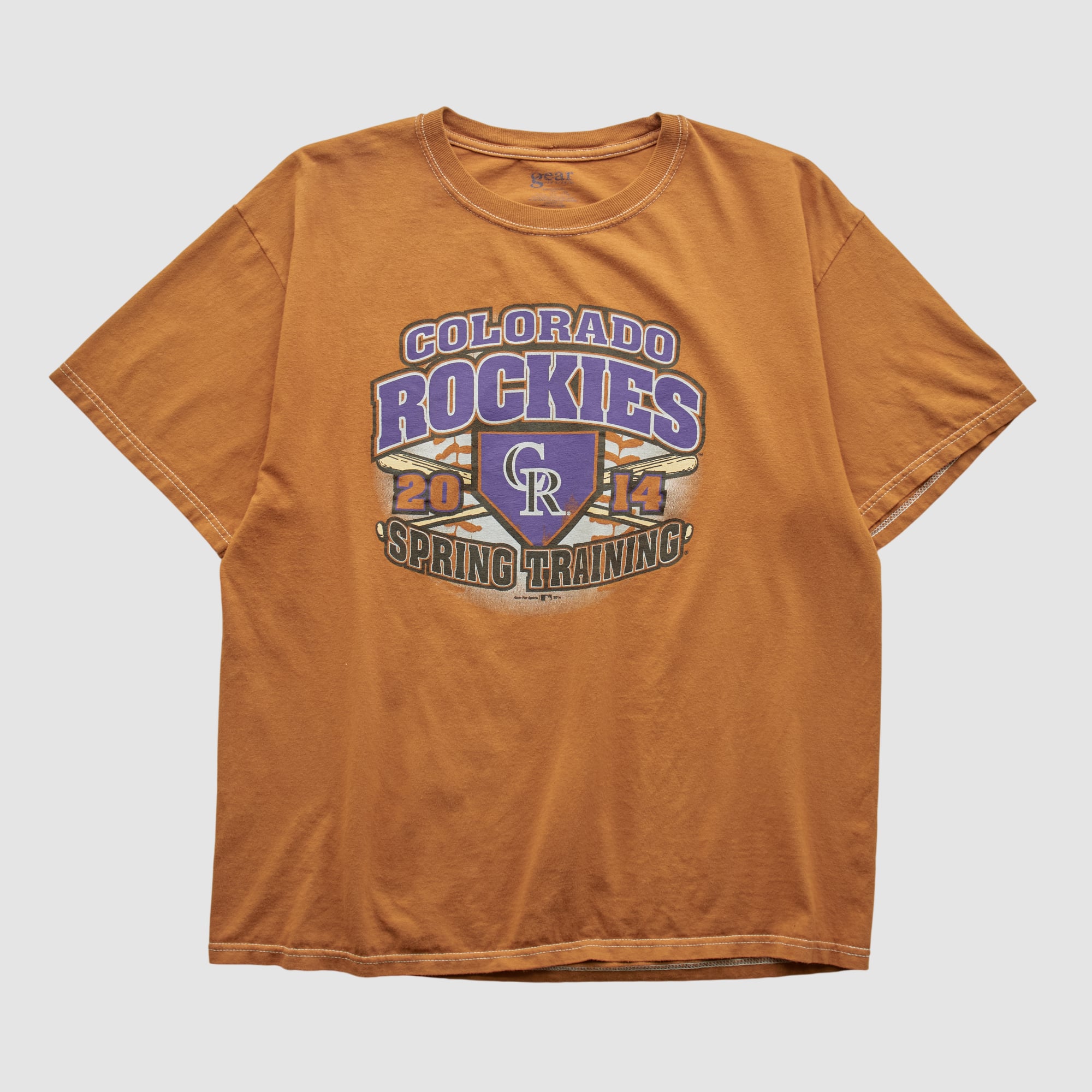 Colorado Rockies Gear For Sports 2014 T-shirt - Orange - M