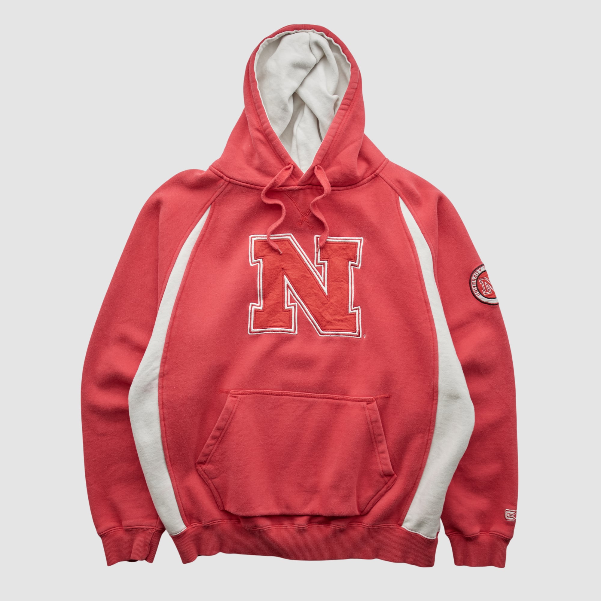 Nebraska Huskers Colosseum 2000s Hooded Pullover Sweatshirt - Red - L