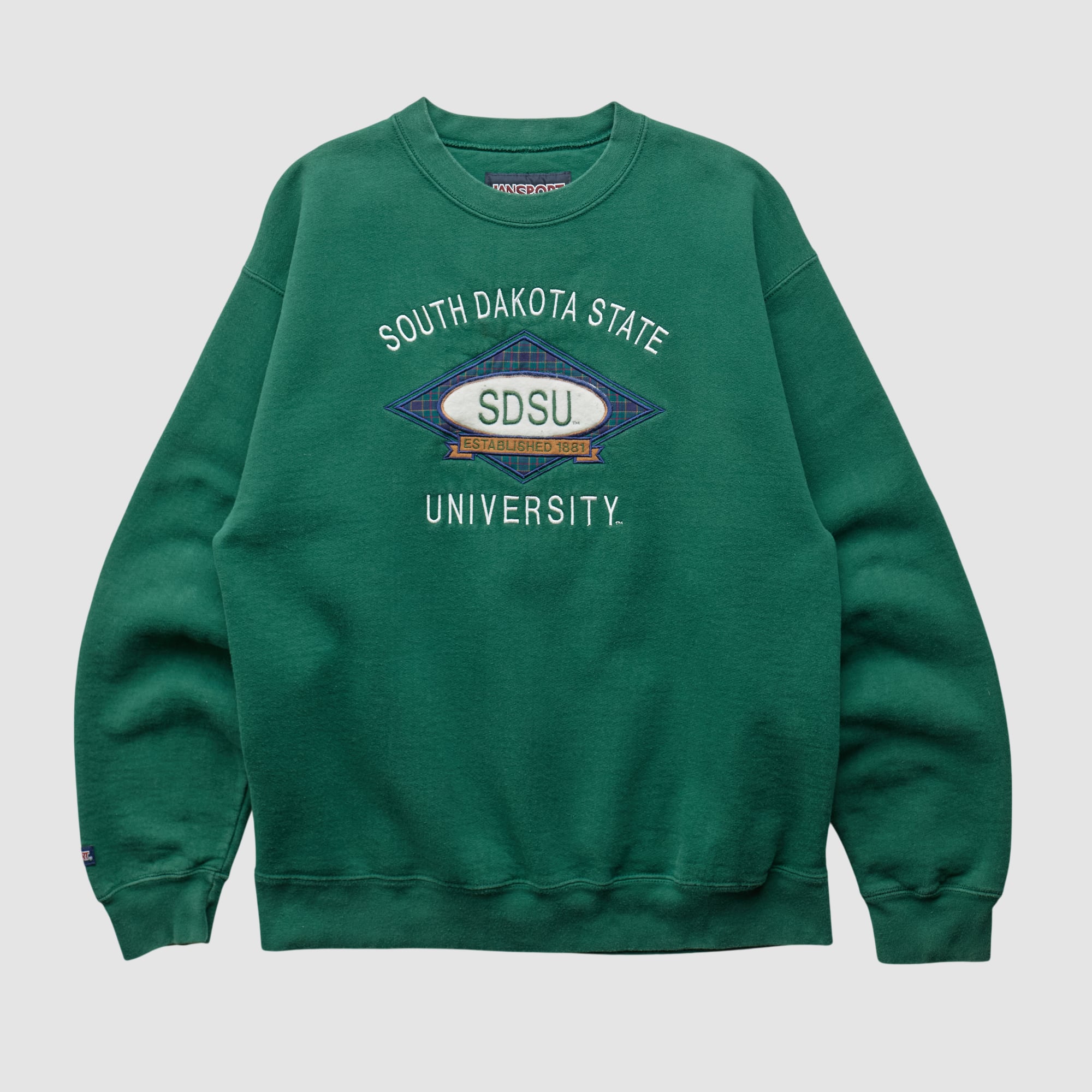 South Dakota State Jackrabbits Jansport 90s Pullover Sweatshirt - Green - S