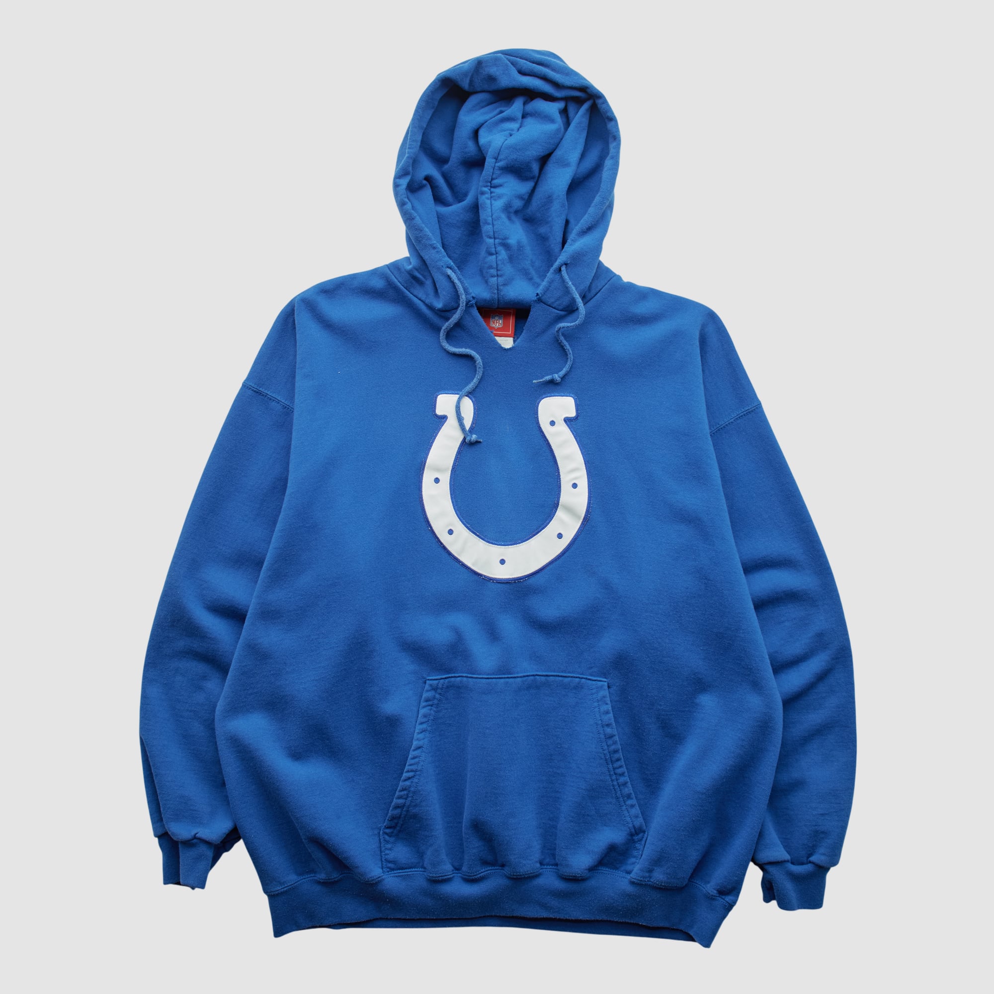 Indianapolis Colts NFL 2000s Hooded Pullover Sweatshirt - Blue - L