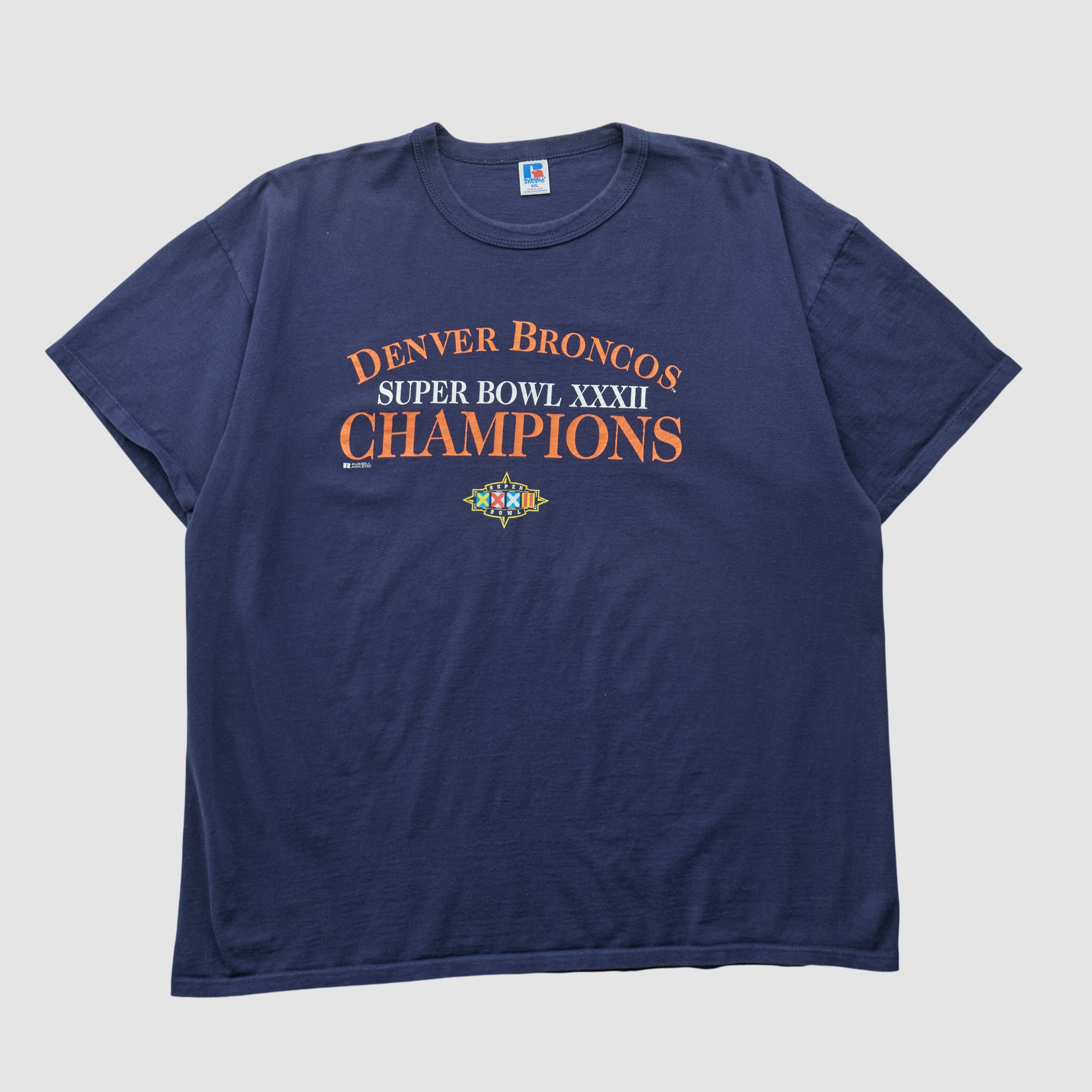 Denver Broncos Russell 1998 T-shirt - Navy - 3XL
