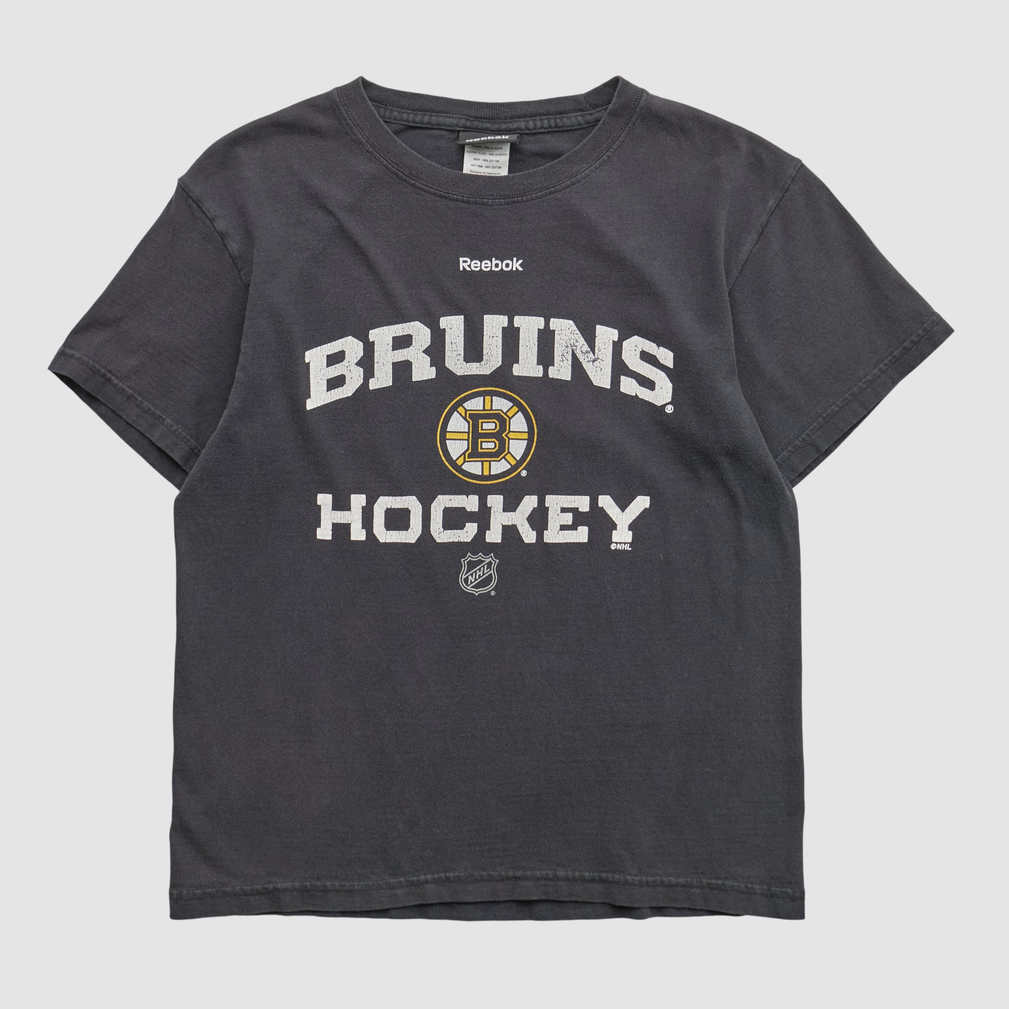 Boston Bruins Reebok 2000s T-shirt - Black - XS