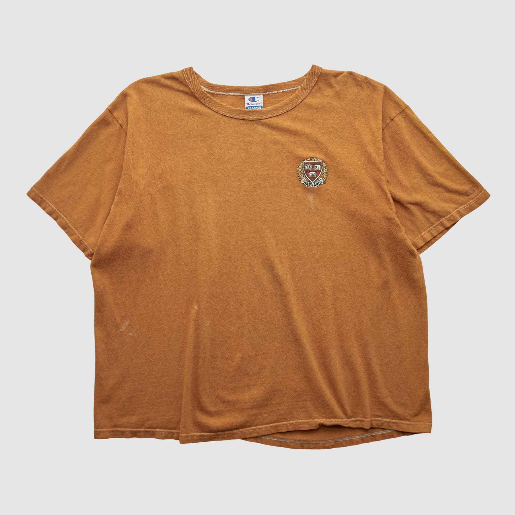 Harvard Crimson Champion 90s T-shirt - Clay - XL