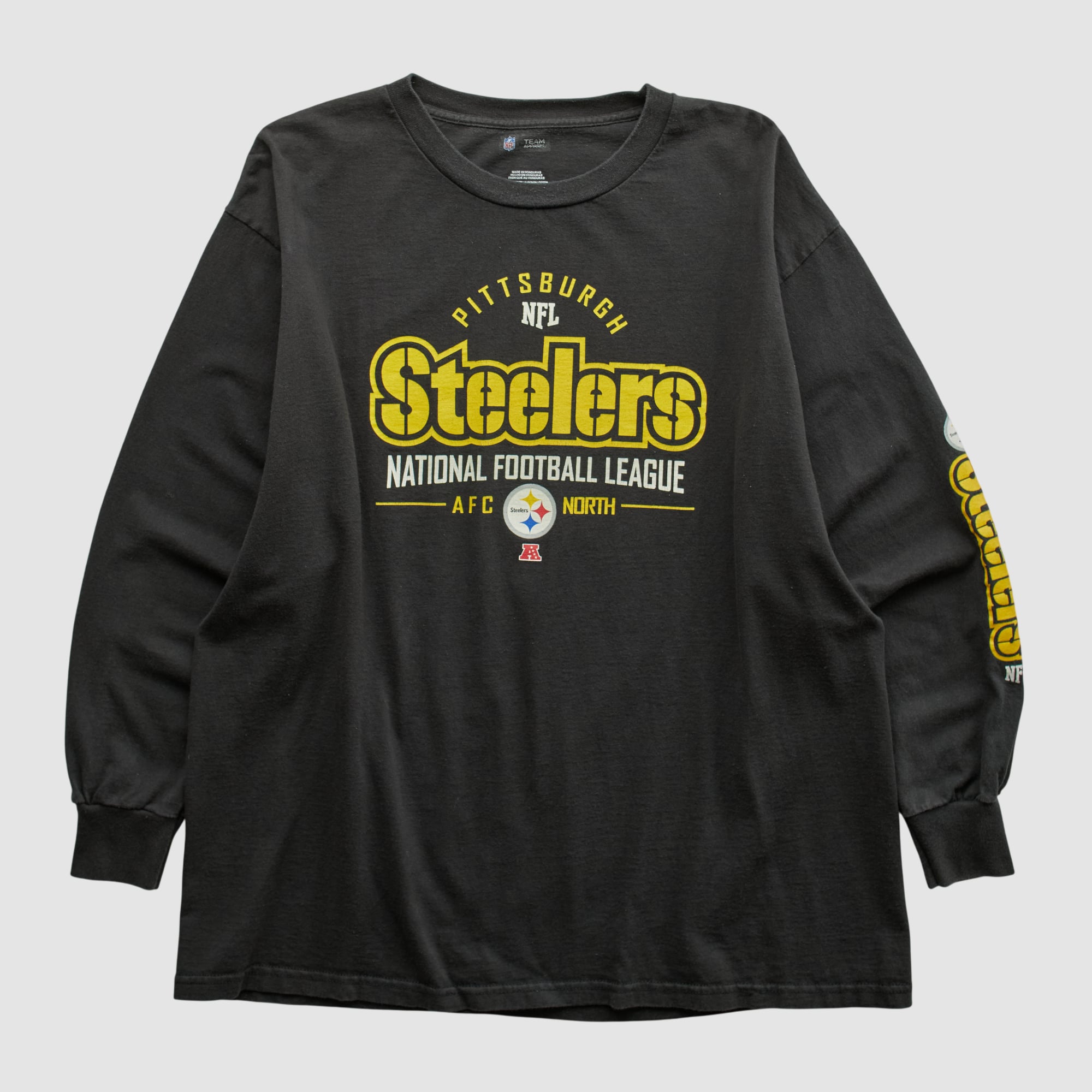 Pittsburgh Steelers NFL 2010s Long Sleeve T-shirt - Black - XL