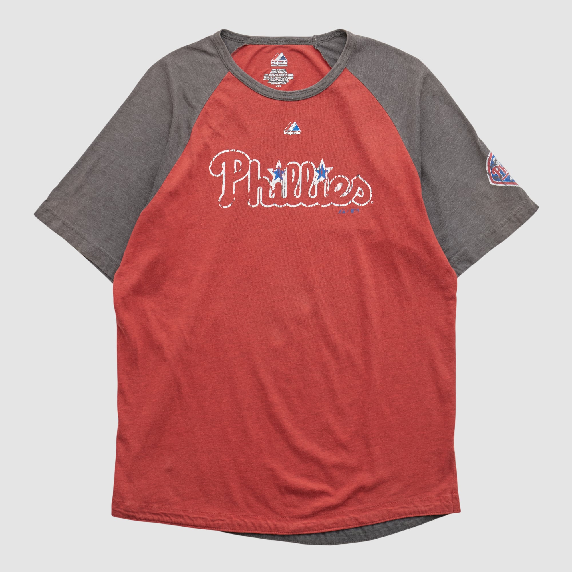 Philadelphia Phillies Majestic 2000s T-shirt - Red - M