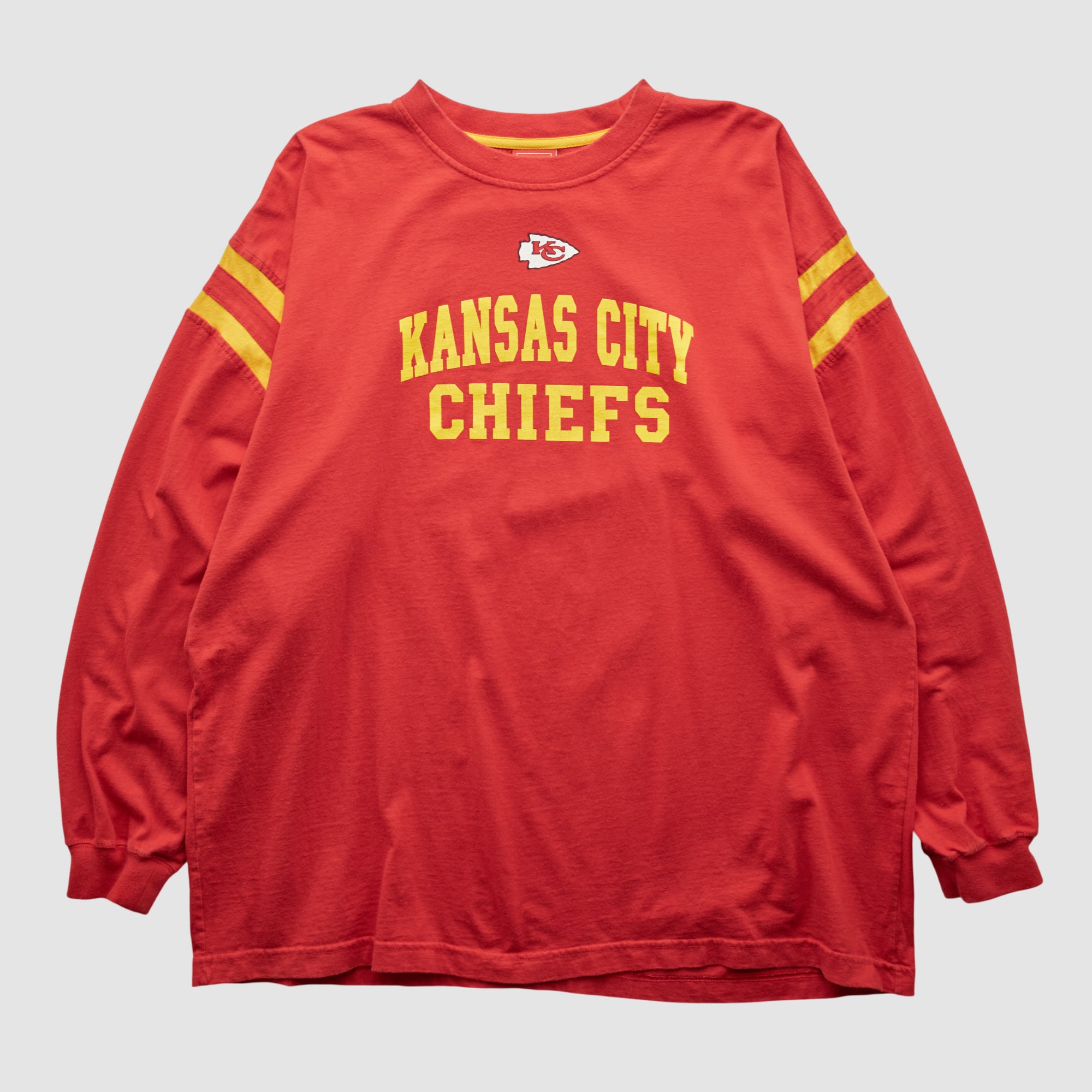 Kansas City Chiefs NFL 2000s Long Sleeve T-shirt - Red - 2XL
