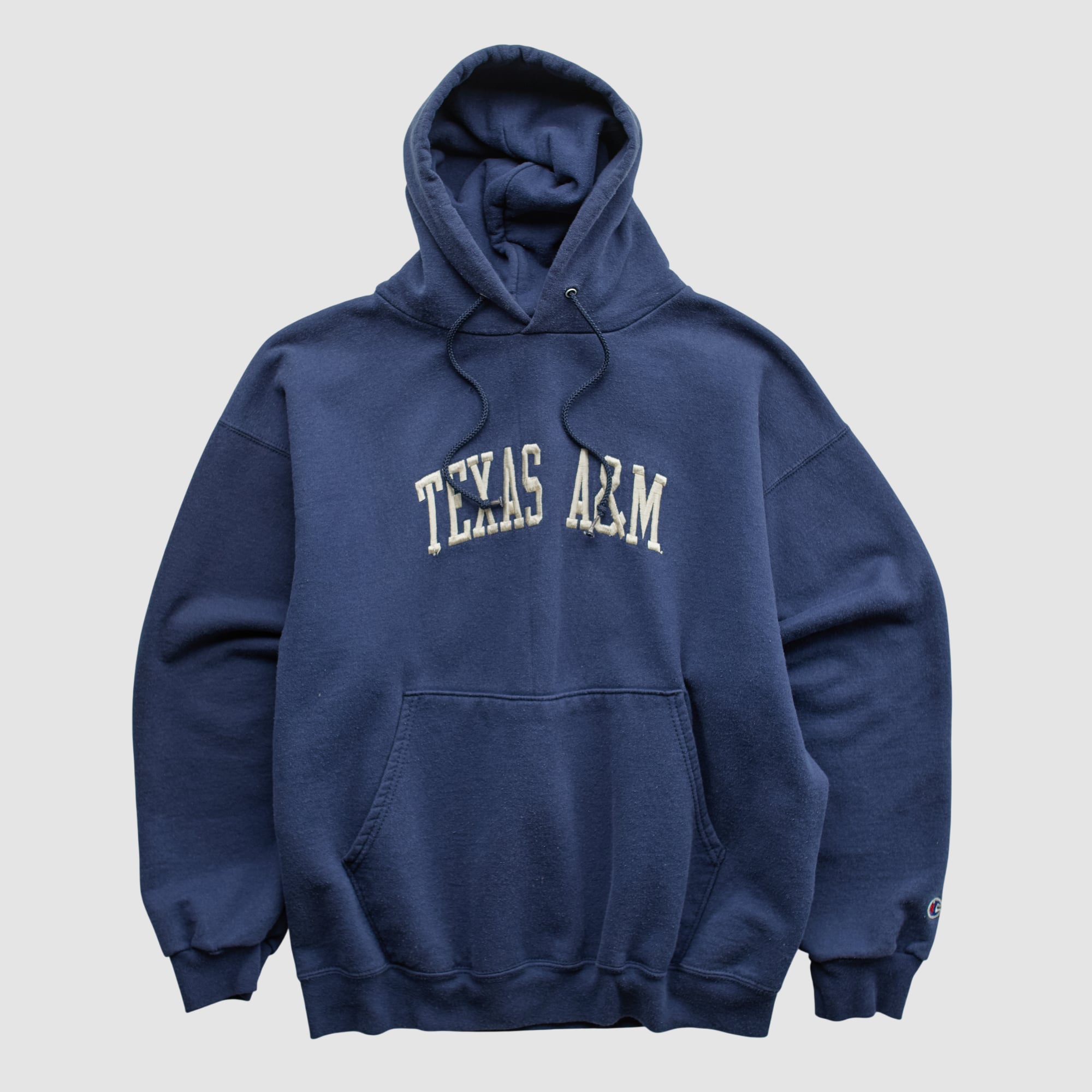 Texas A&M Aggies Champion 2000s Hooded Pullover Sweatshirt - Navy - XS