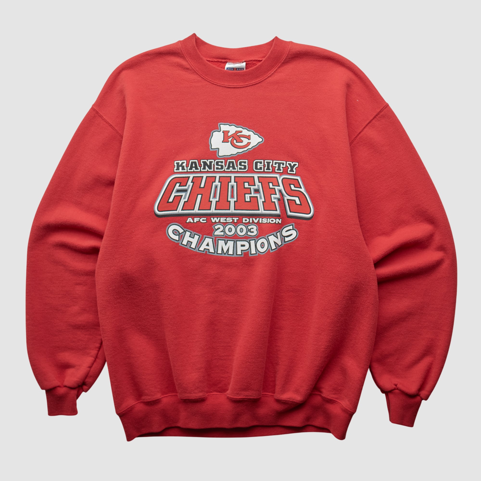 Kansas City Chiefs Jerzees 2003 Pullover Sweatshirt - Red - M