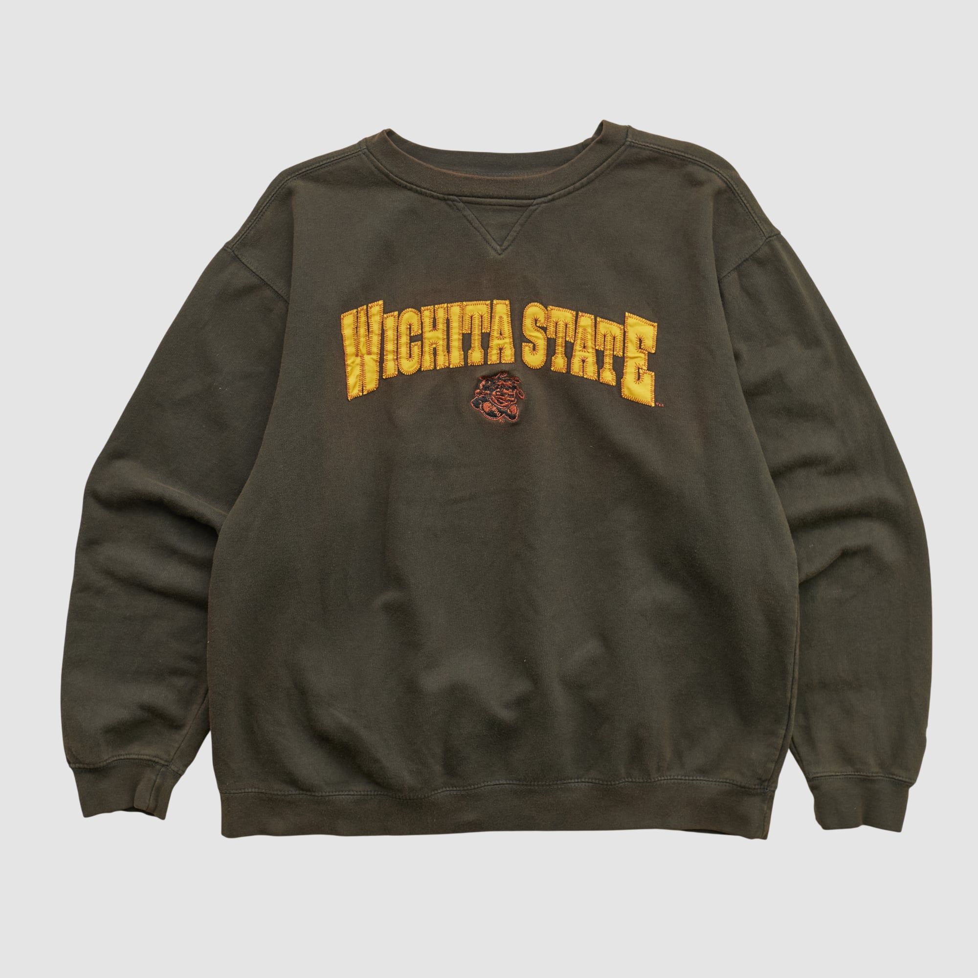 Wichita State Shockers Starter 2000s Pullover Sweatshirt - Brown - M