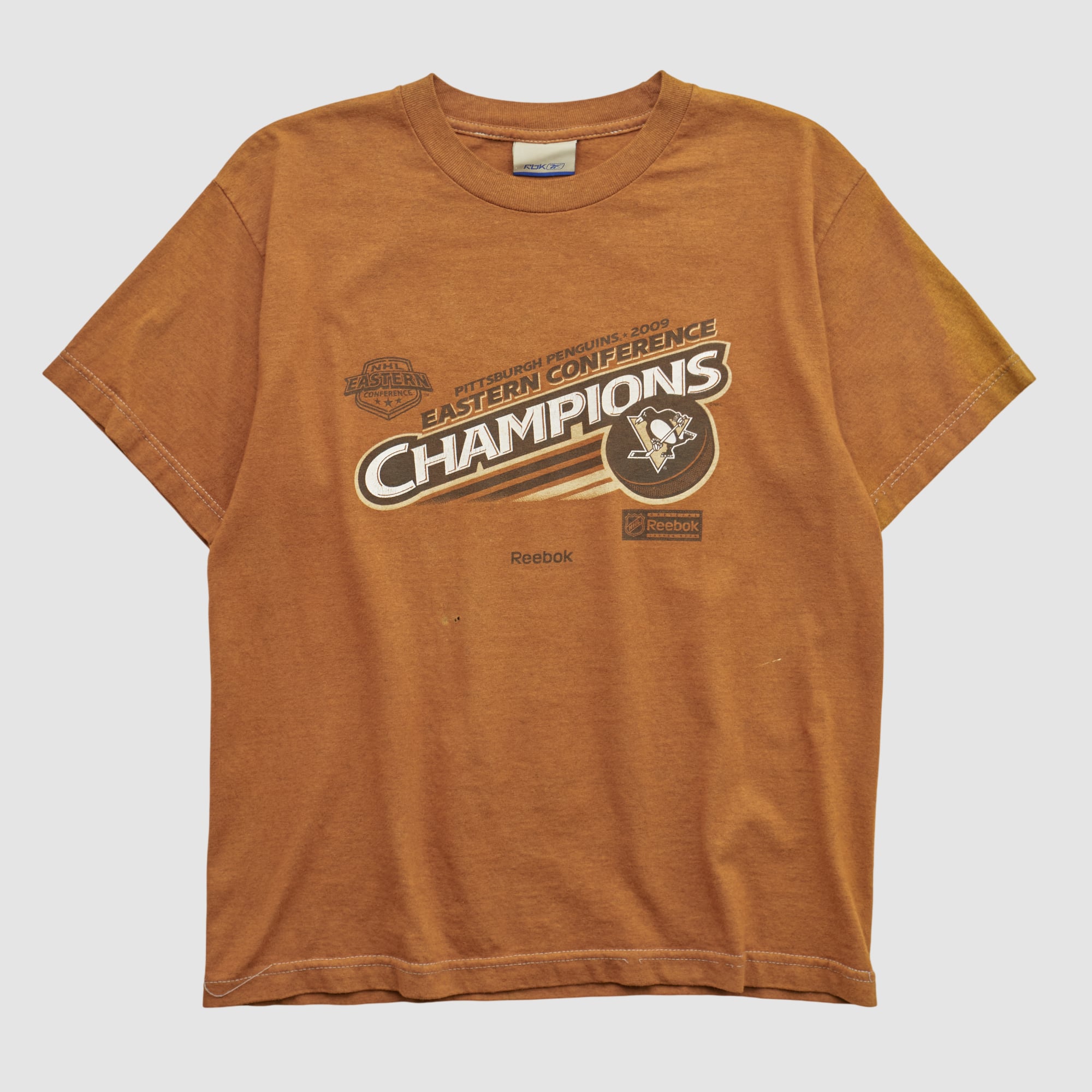Pittsburgh Penguins Reebok 2009 T-shirt - Clay - S