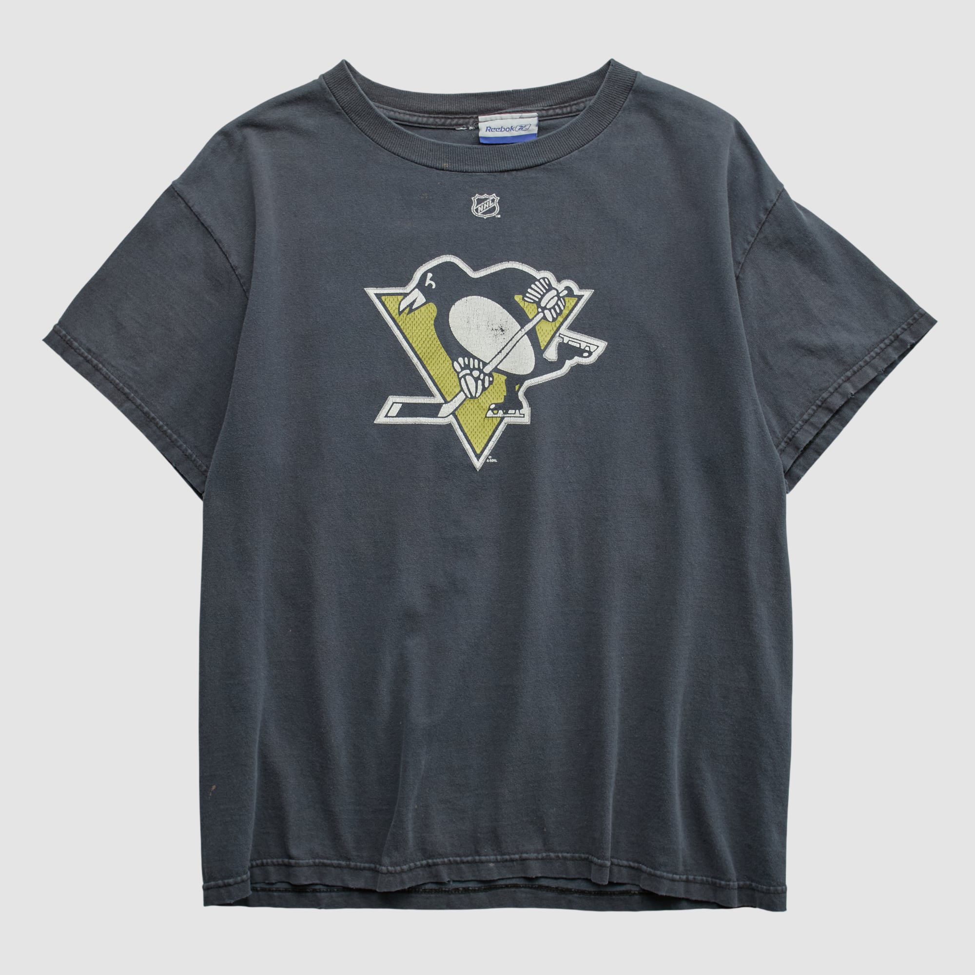 Pittsburgh Penguins Reebok 2000s T-shirt - Charcoal - XS