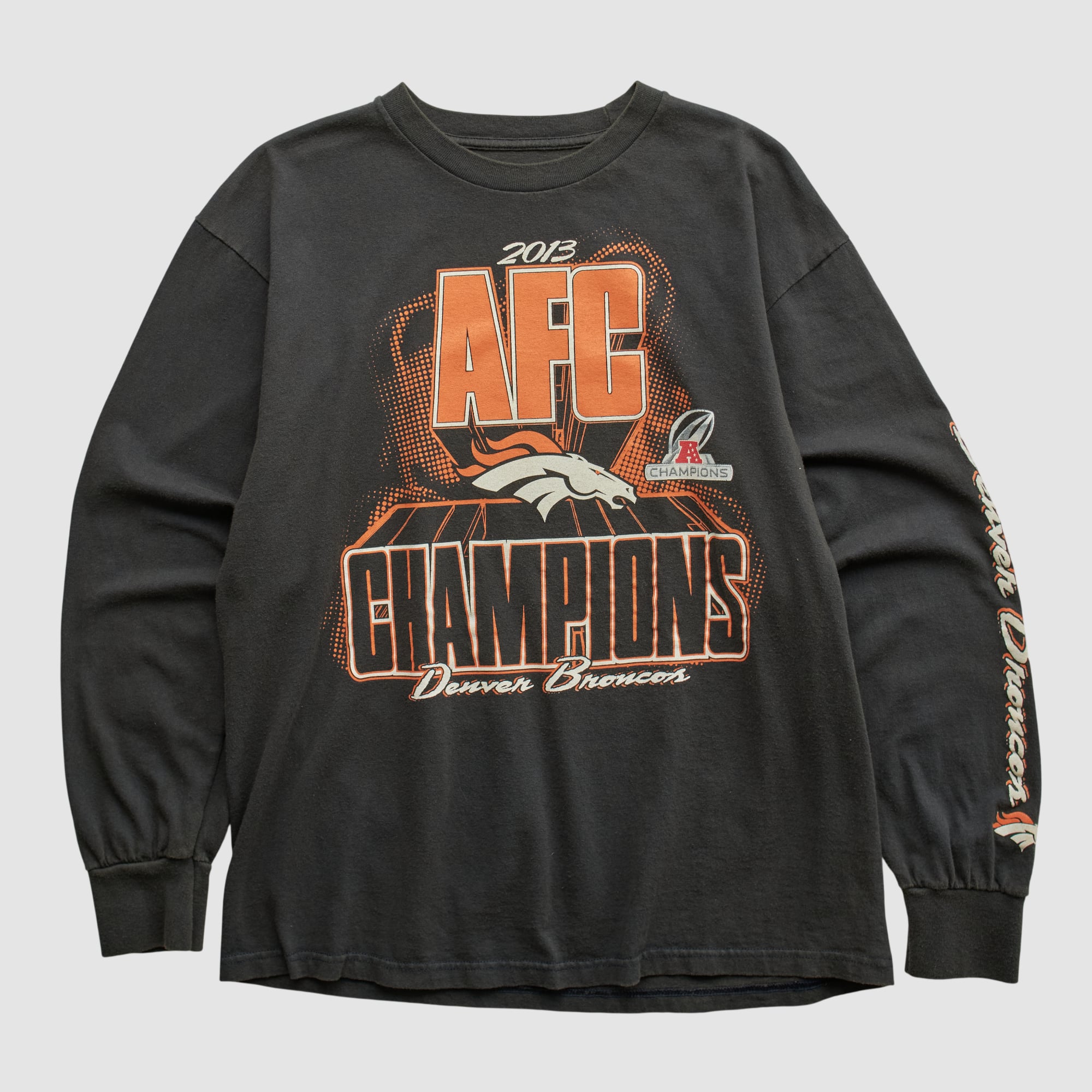 Denver Broncos NFL 2013 Long Sleeve T-shirt - Black - S