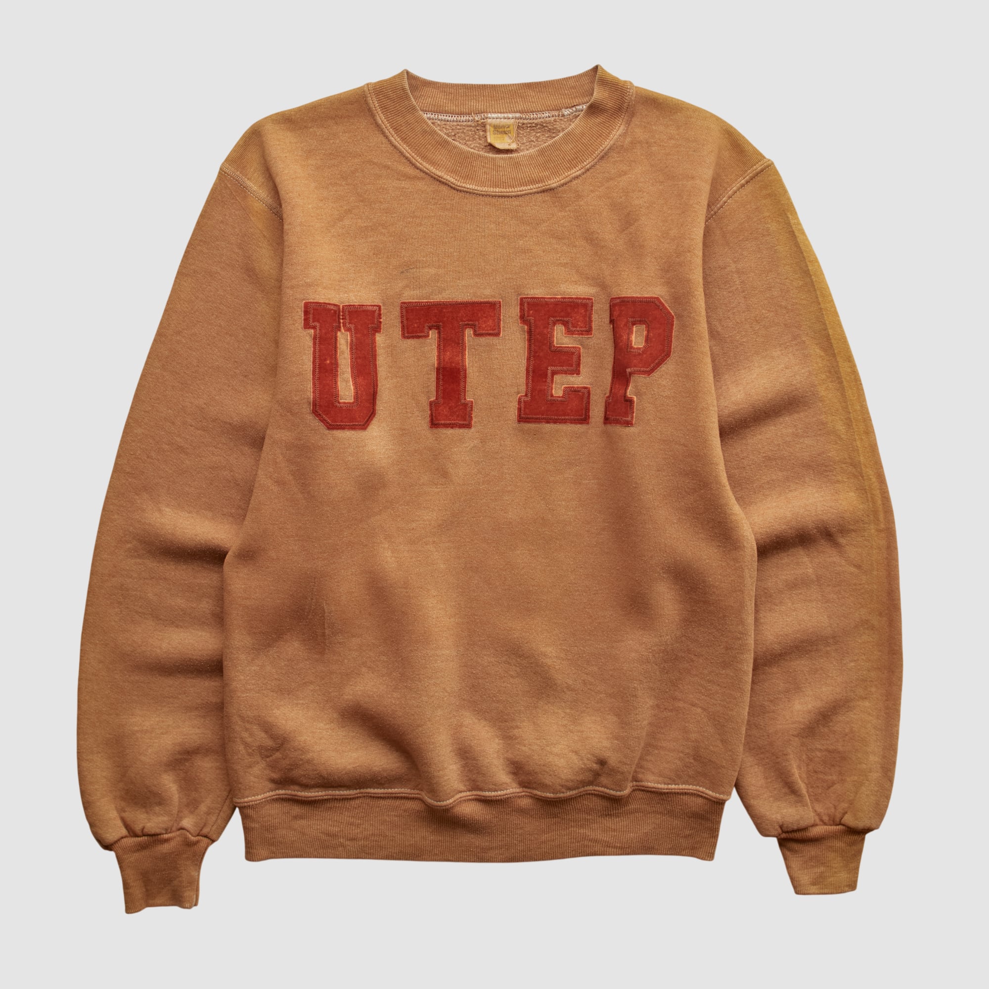 UTEP Miners Velva Sheen Pullover Sweatshirt - Clay - XXS