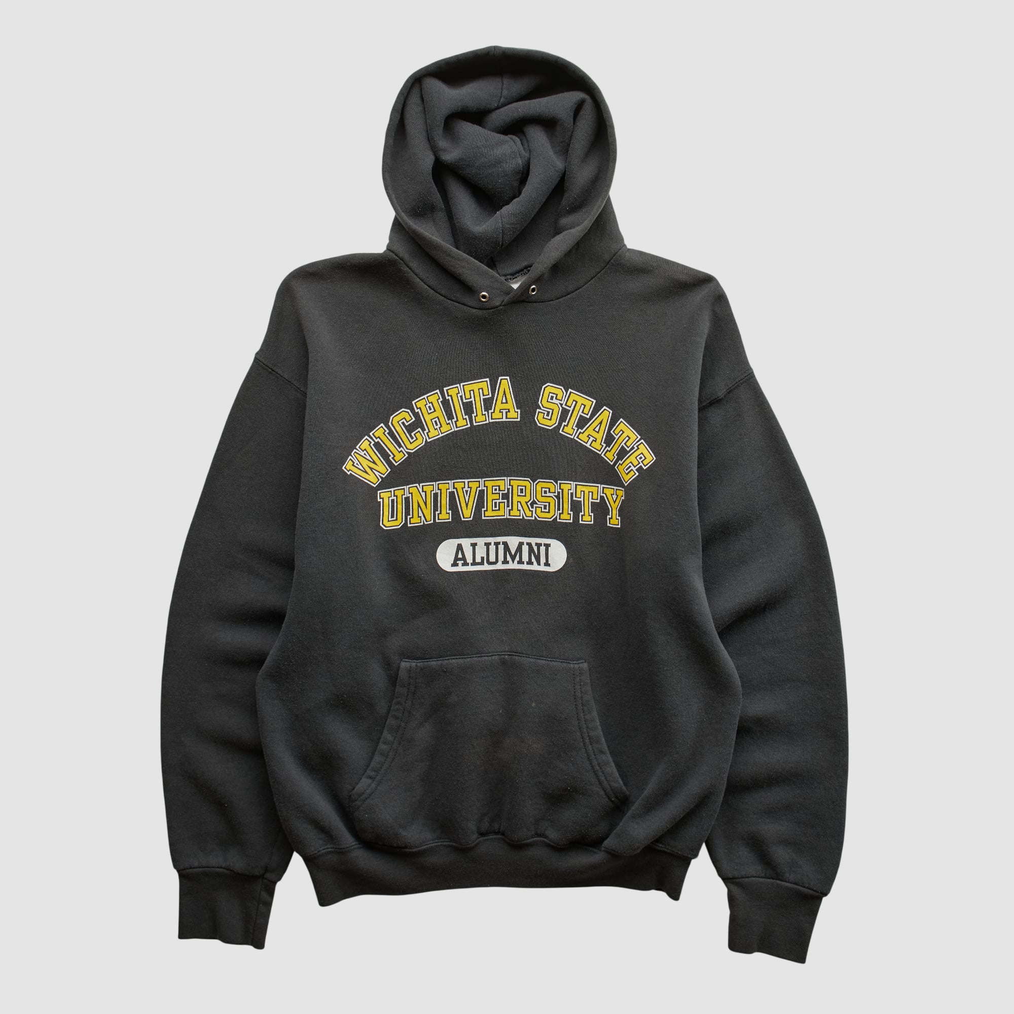 Wichita State Shockers Fruit of The Loom 2000s Hooded Pullover Sweatshirt - Black - S