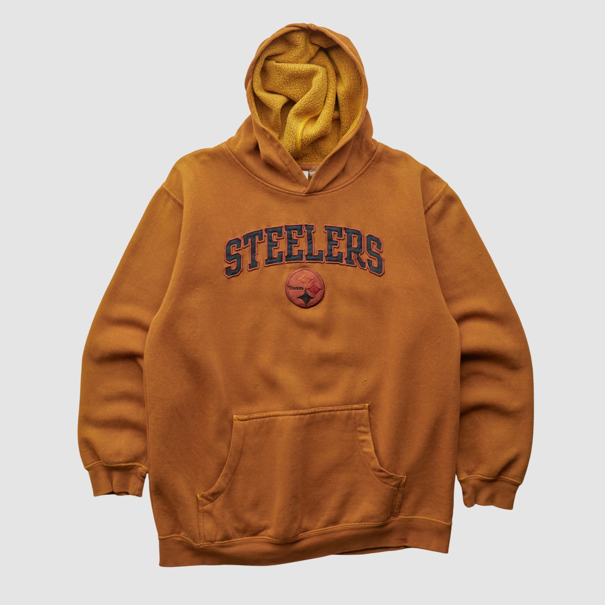 Pittsburgh Steelers NFL 2000s Hooded Pullover Sweatshirt - Clay - XS
