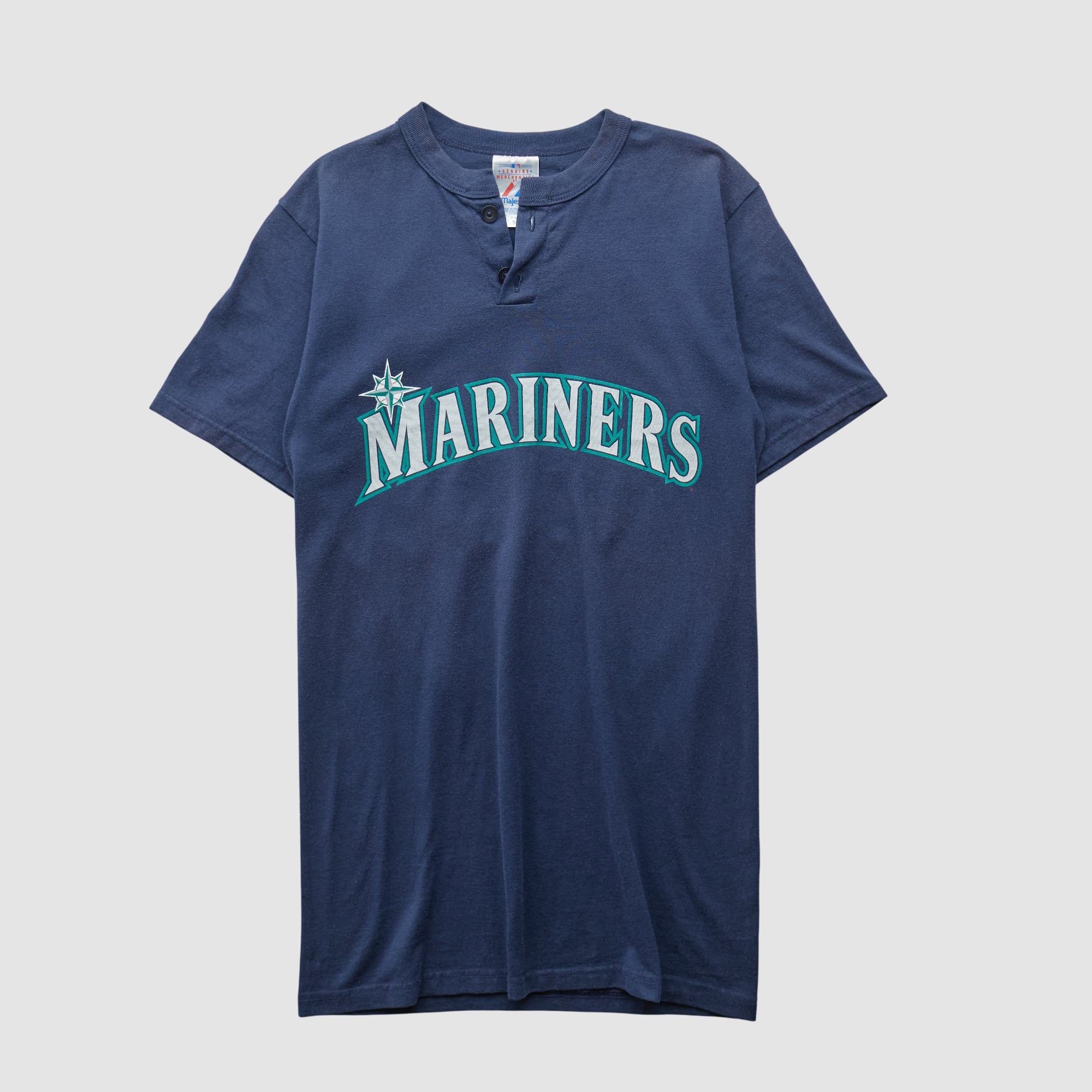 Seattle Mariners Genuine Merchandise 2000s T-shirt - Navy - XS