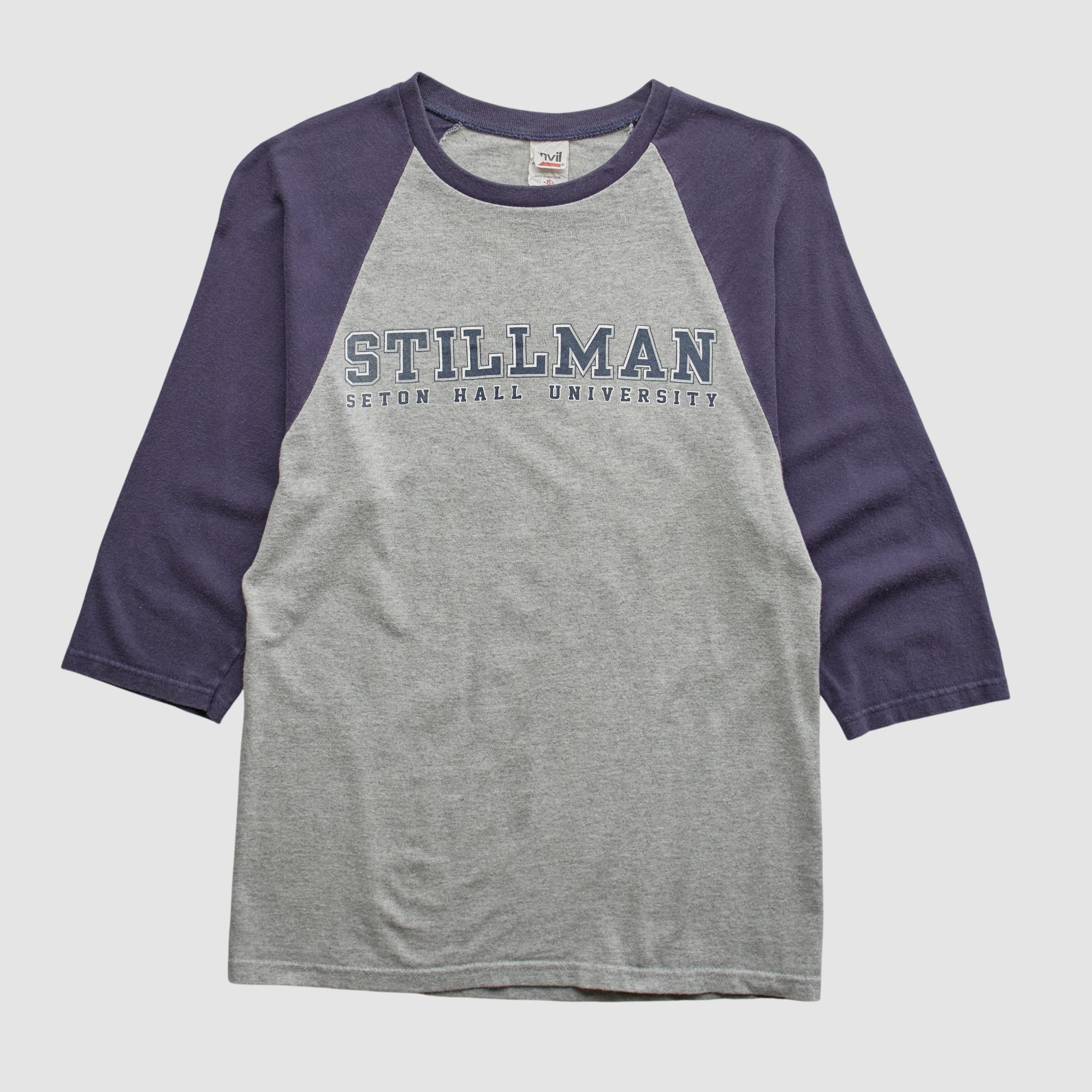Seton Hall Pirates Anvil 2000s T-shirt - Heather Gray - S
